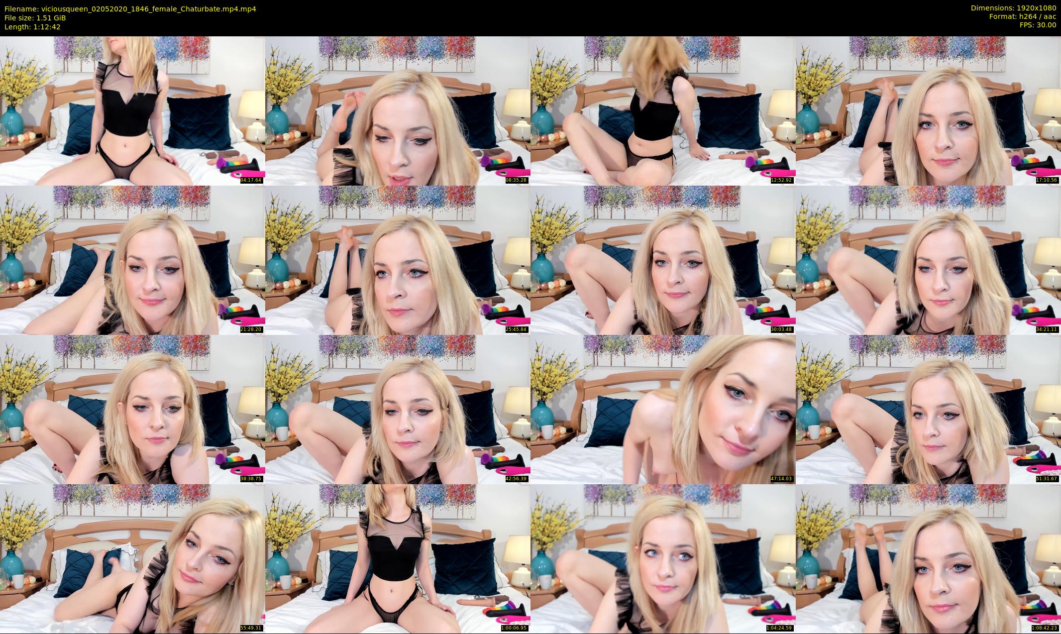 viciousqueen — 73 minute Chaturbate female cam show recording, 1080p, May 2, 2020