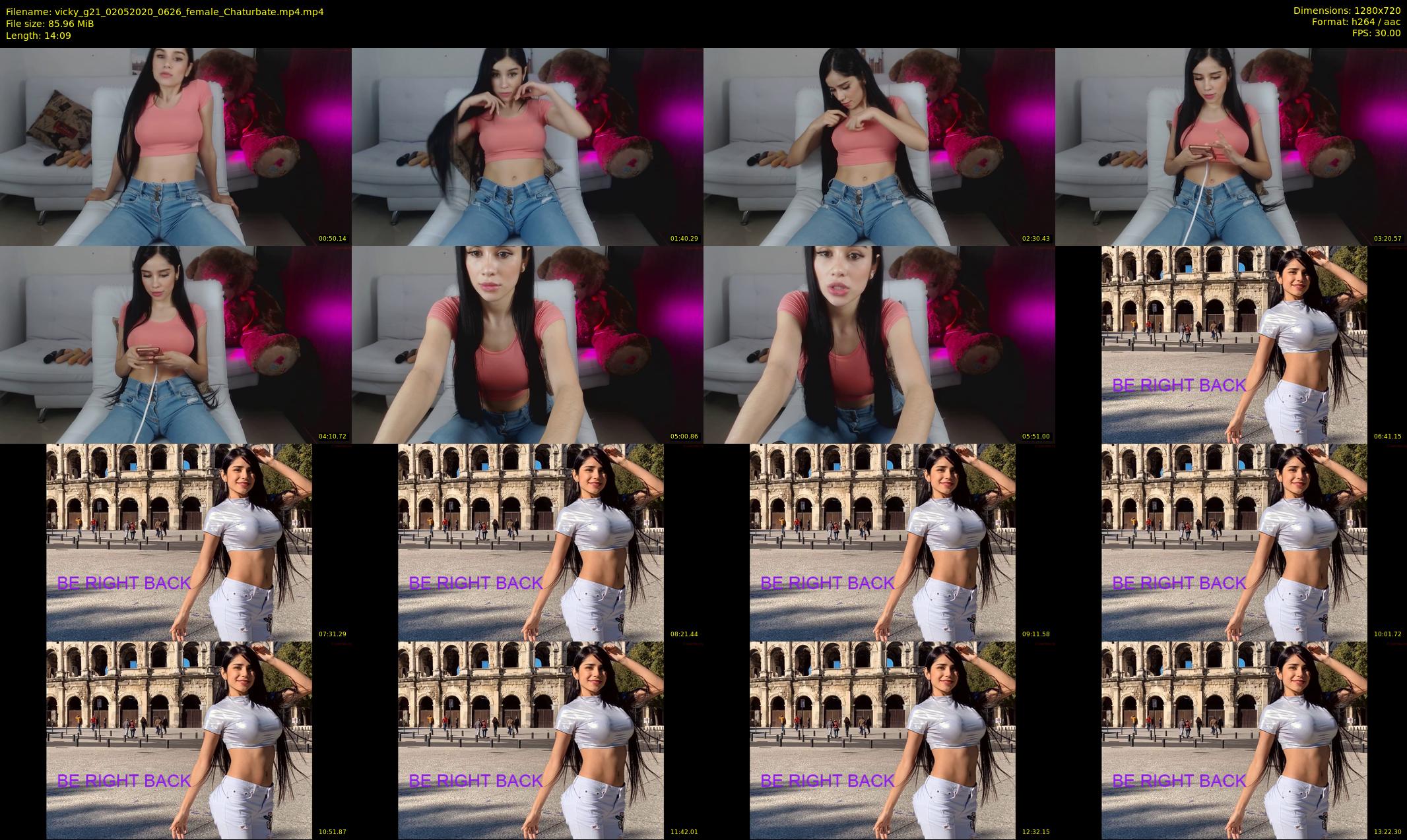 vicky_g21 — 15 minute Chaturbate female cam show recording, 720p, May 2, 2020