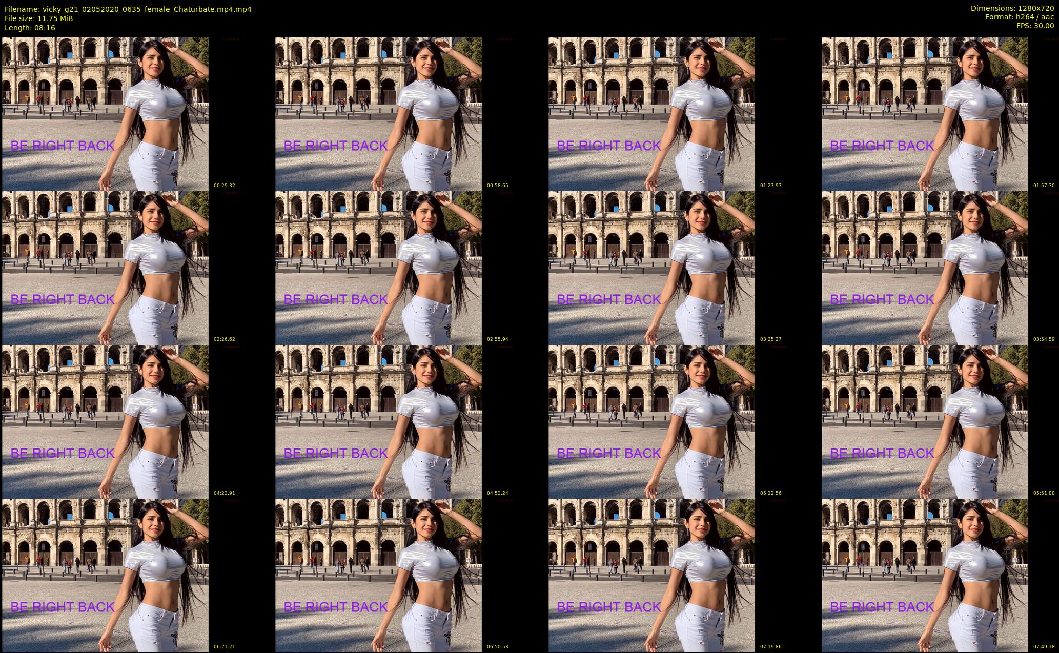 vicky_g21 — 9 minute Chaturbate female cam show recording, 720p, May 2, 2020