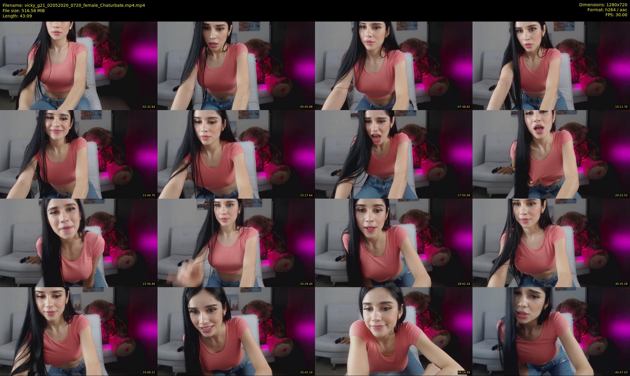 vicky_g21 — 44 minute Chaturbate female cam show recording, 720p, May 2, 2020