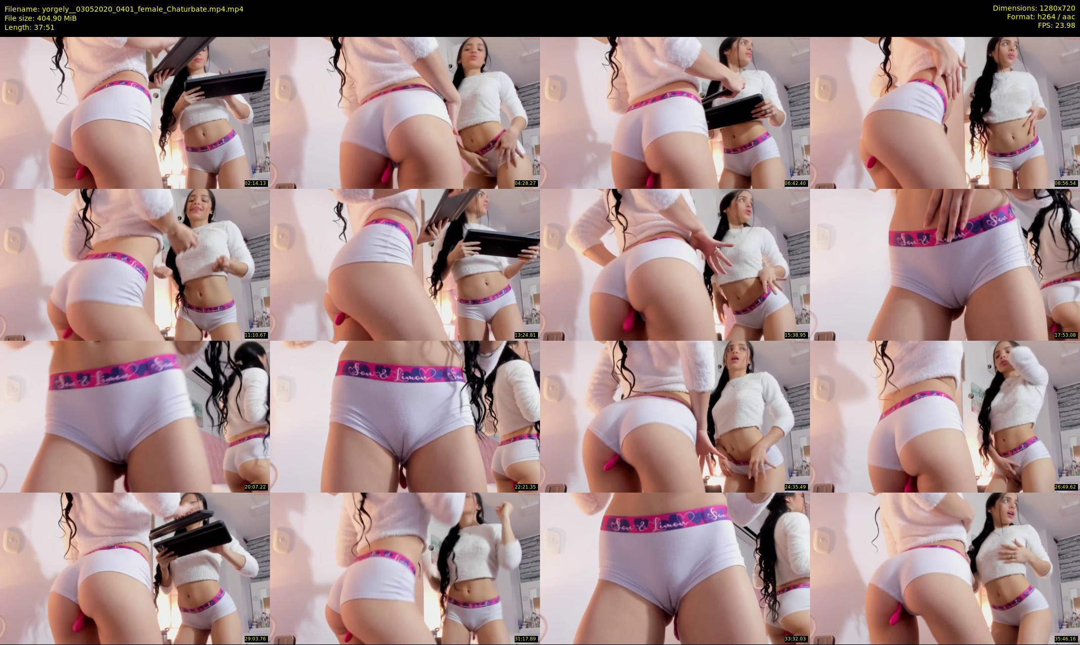yorgely_ — 38 minute Chaturbate female cam show recording, 720p, May 3, 2020