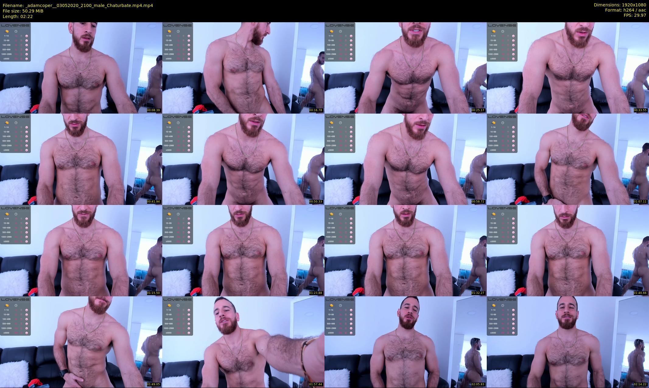 _adamcoper_ — 3 minute Chaturbate male cam show recording, 1080p, May 3, 2020