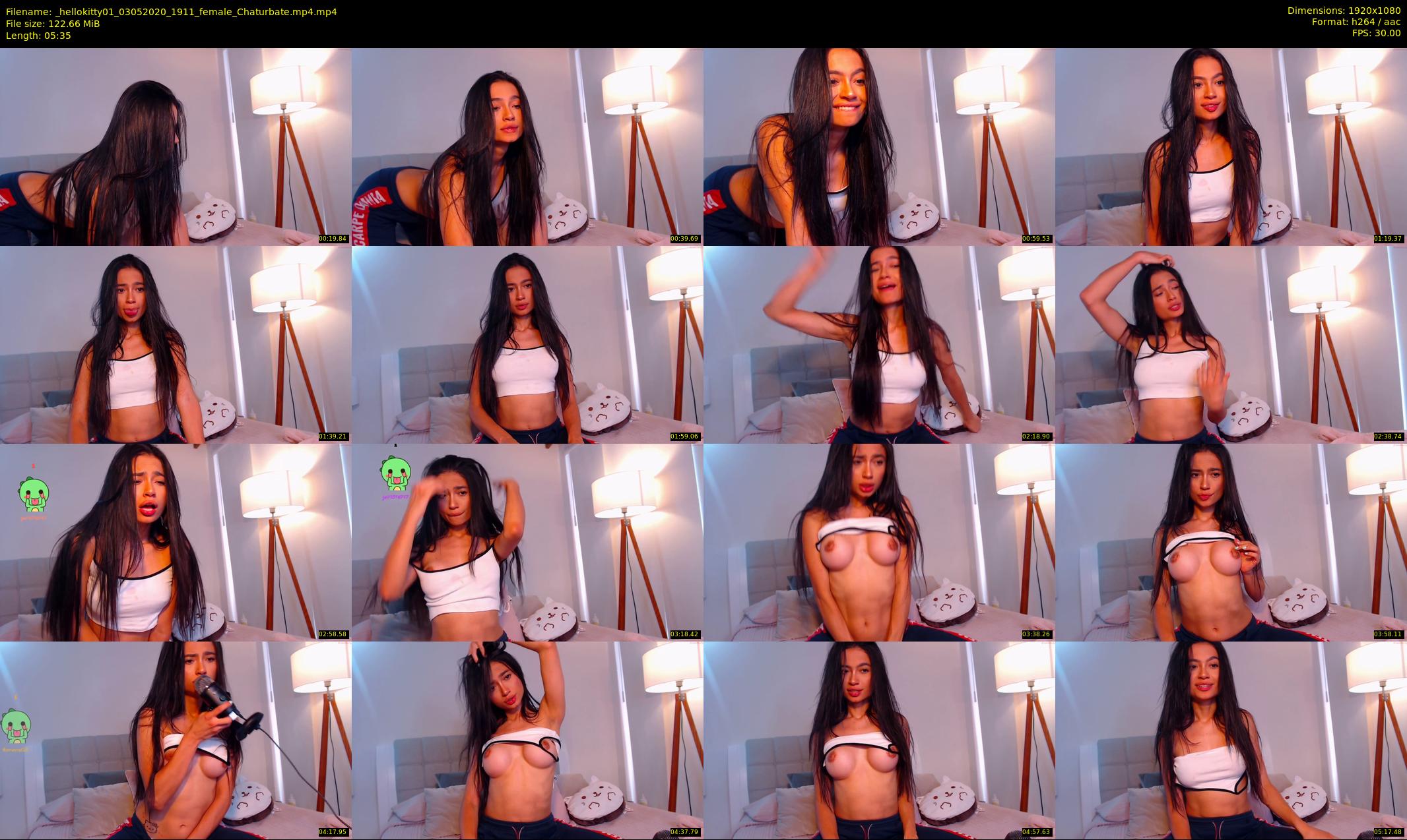 _hellokitty01 — 6 minute Chaturbate female cam show recording, 1080p, May 3, 2020