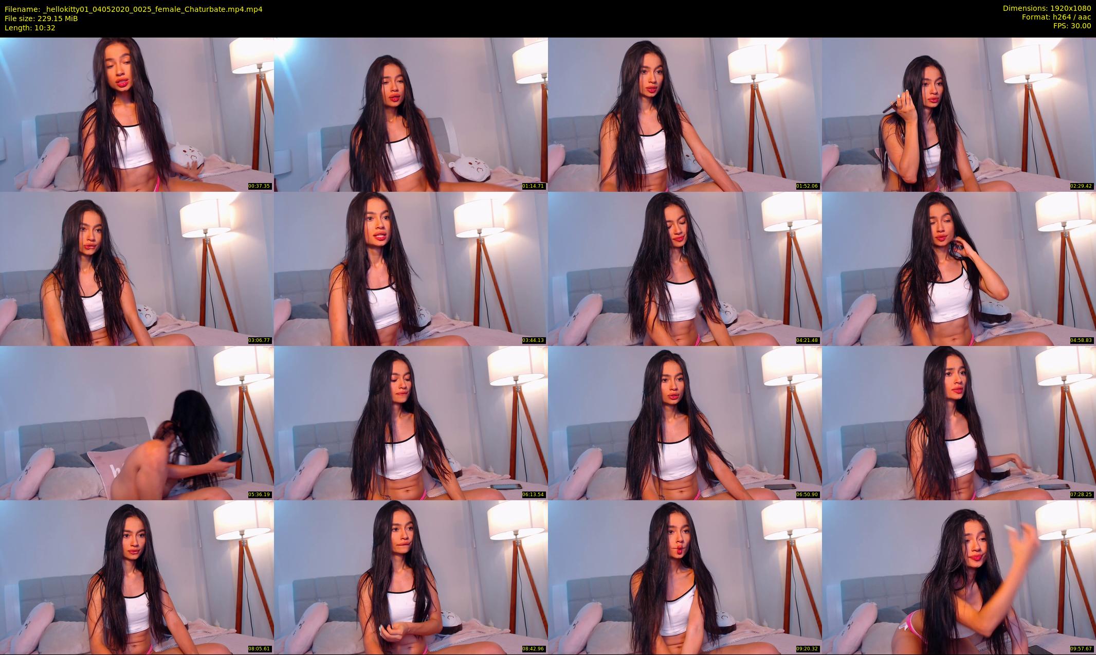 _hellokitty01 — 11 minute Chaturbate female cam show recording, 1080p, May 4, 2020