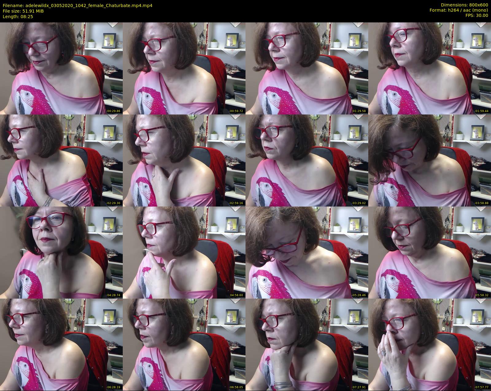 adelewildx — 9 minute Chaturbate female cam show recording, 480p, May 3, 2020