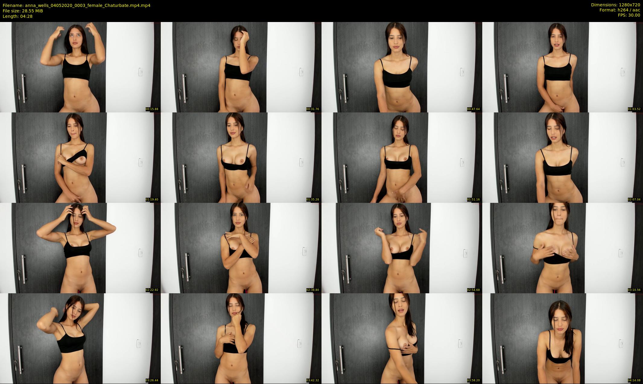 anna_wells — 5 minute Chaturbate female cam show recording, 720p, May 4, 2020
