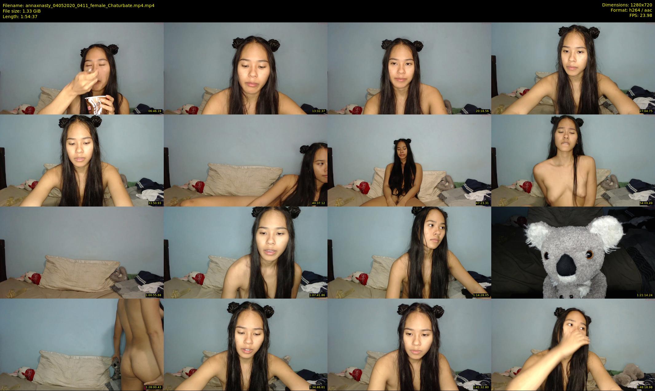 annaxnasty — 115 minute Chaturbate female cam show recording, 720p, May 4, 2020
