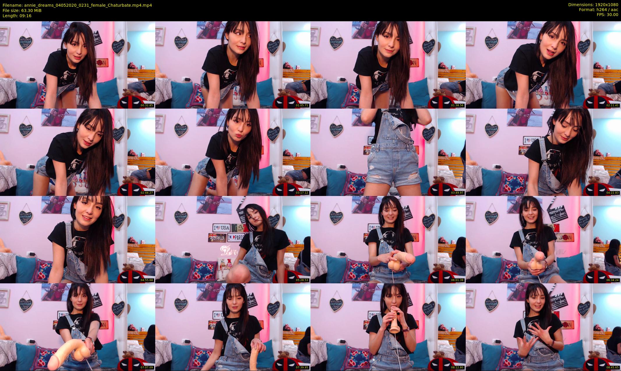 annie_dreams — 10 minute Chaturbate female cam show recording, 1080p, May 4, 2020