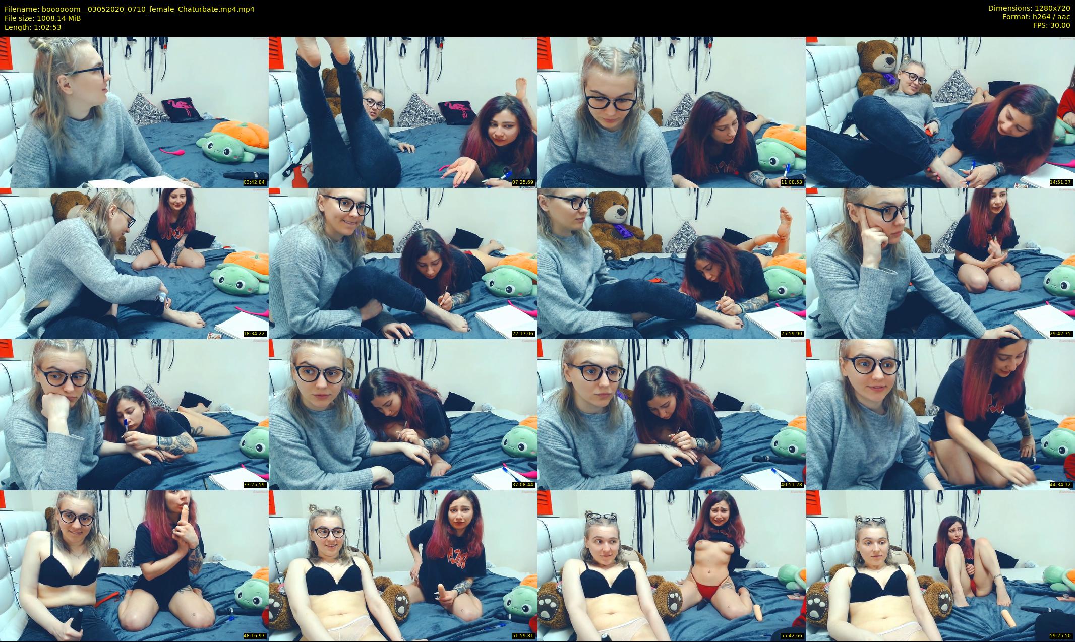 boooooom_ — 63 minute Chaturbate female cam show recording, 720p, May 3, 2020