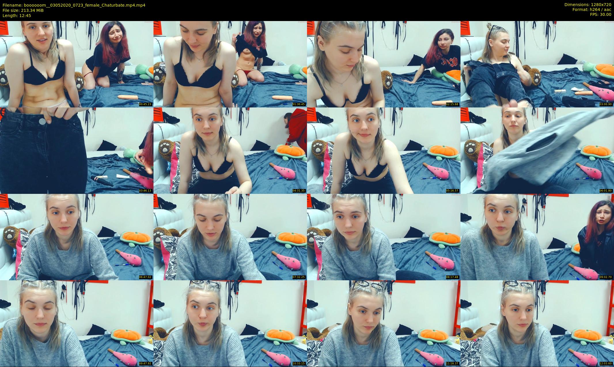 boooooom_ — 13 minute Chaturbate female cam show recording, 720p, May 3, 2020