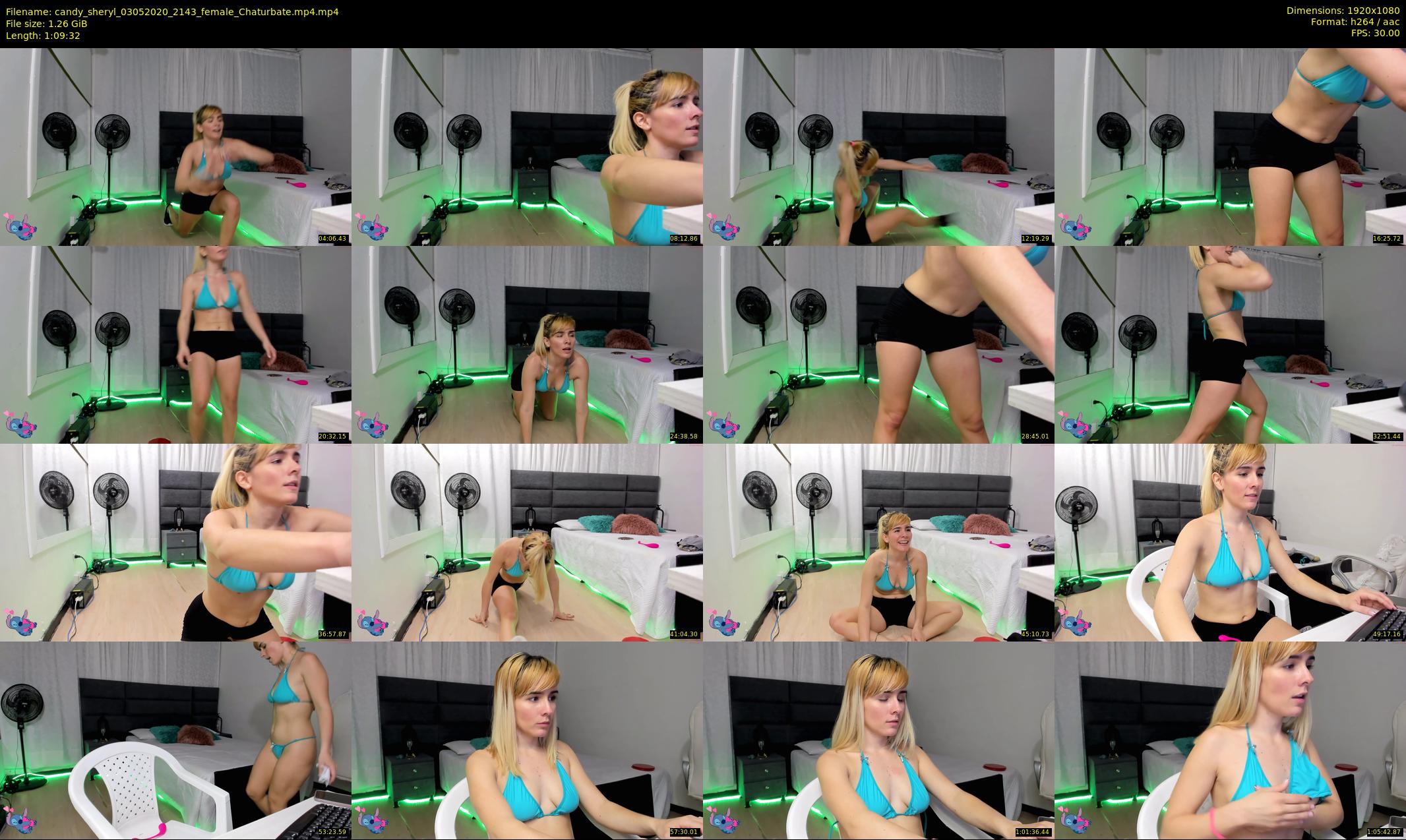 candy_sheryl — 70 minute Chaturbate female cam show recording, 1080p, May 3, 2020