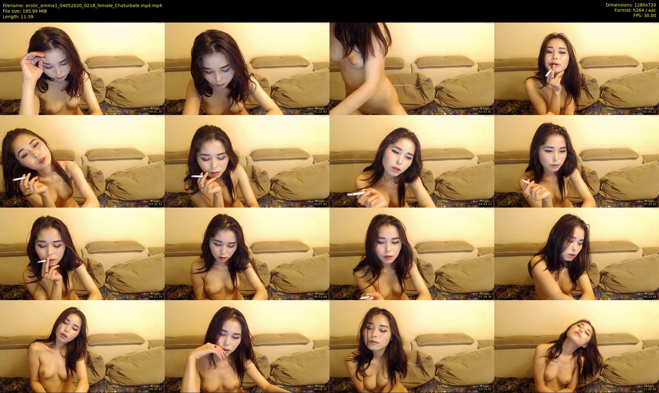 erotic_emma1 — 12 minute Chaturbate female cam show recording, 720p, May 4, 2020