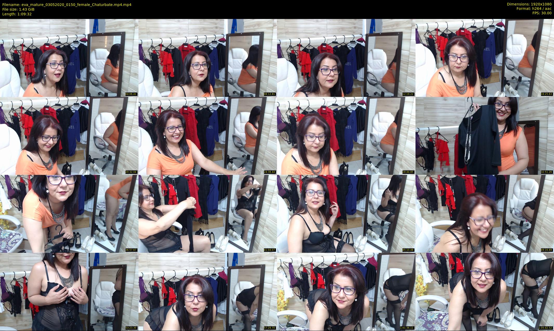 eva_mature — 70 minute Chaturbate female cam show recording, 1080p, May 3, 2020