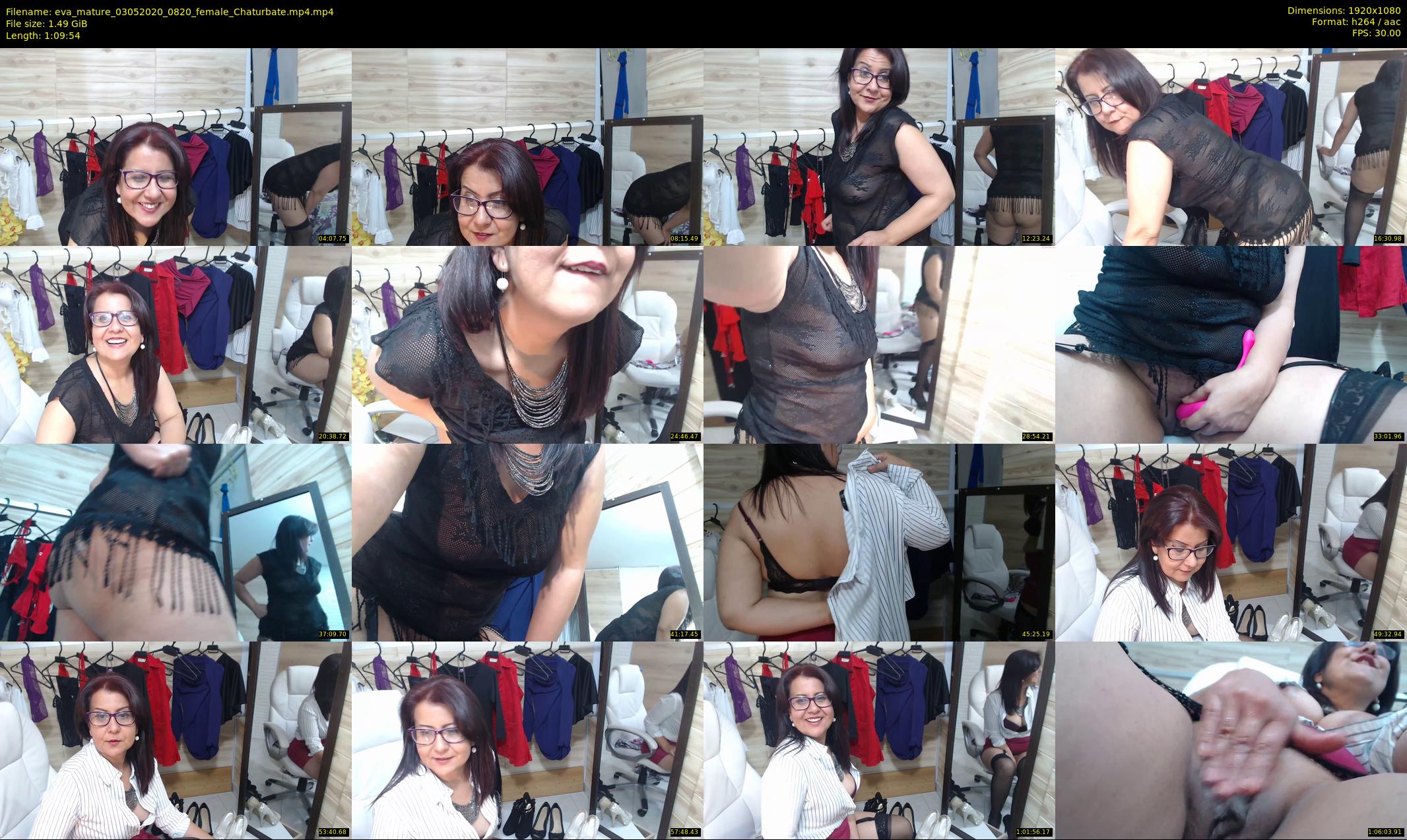 eva_mature — 70 minute Chaturbate female cam show recording, 1080p, May 3, 2020