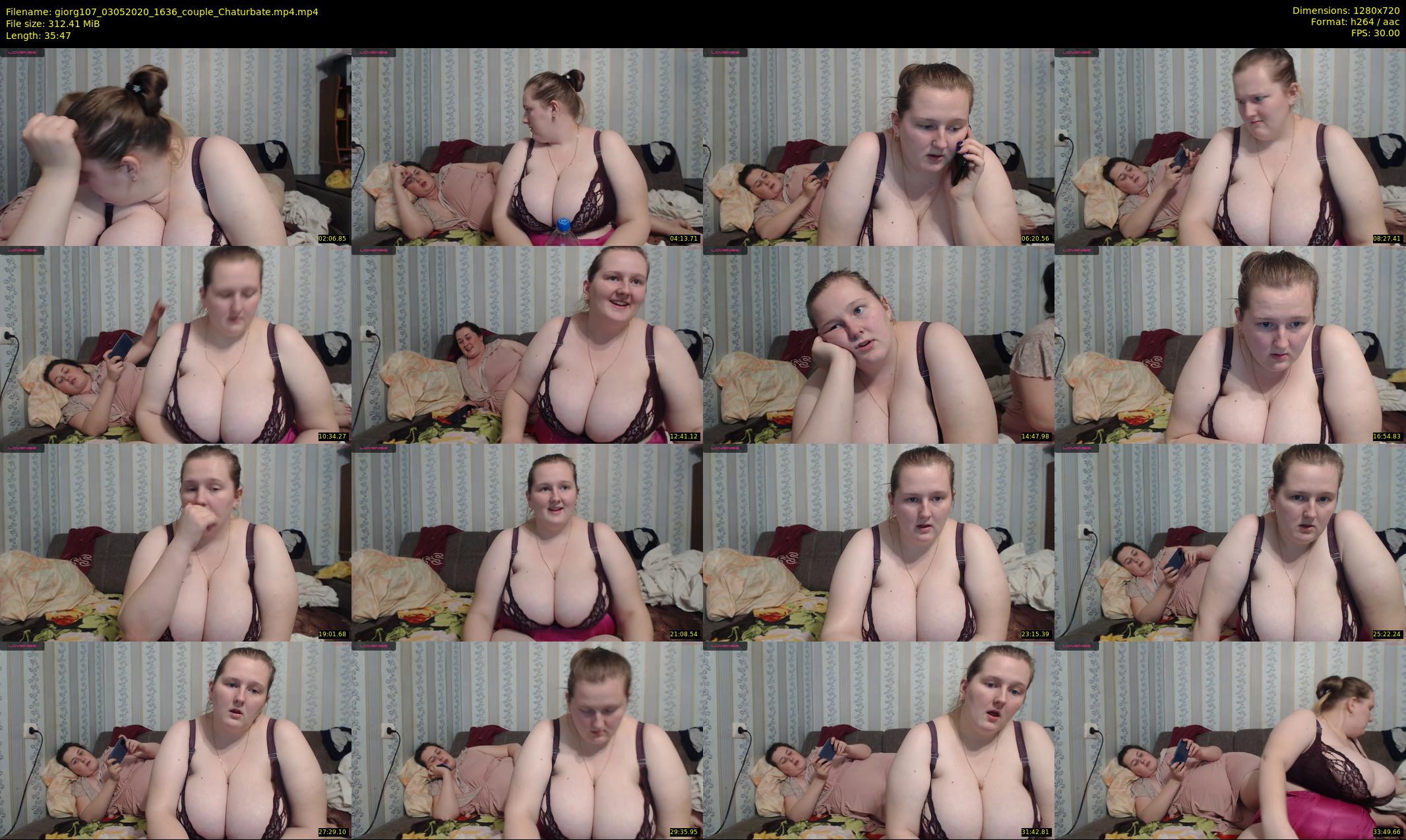 giorg107 — 36 minute Chaturbate couple cam show recording, 720p, May 3, 2020
