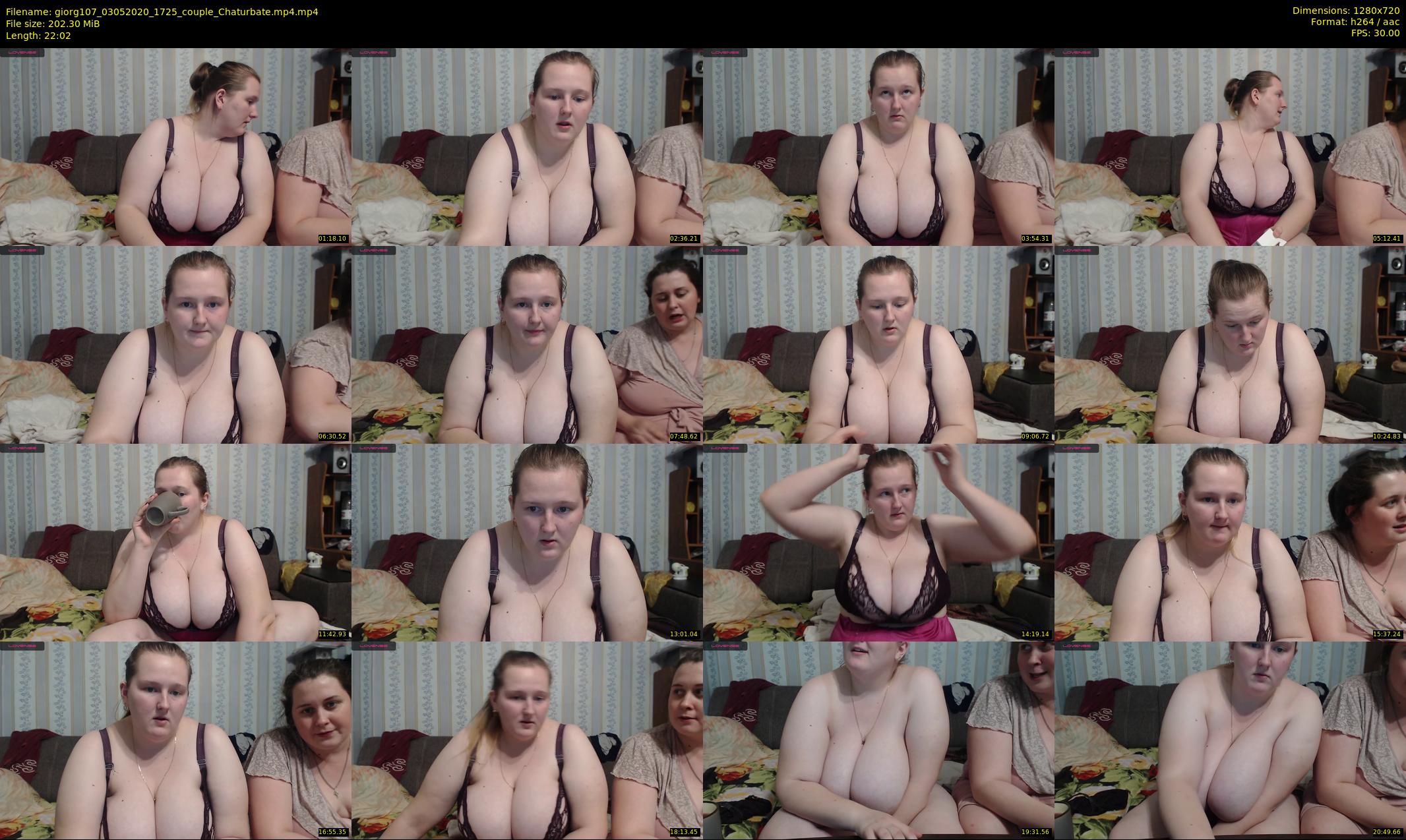 giorg107 — 23 minute Chaturbate couple cam show recording, 720p, May 3, 2020