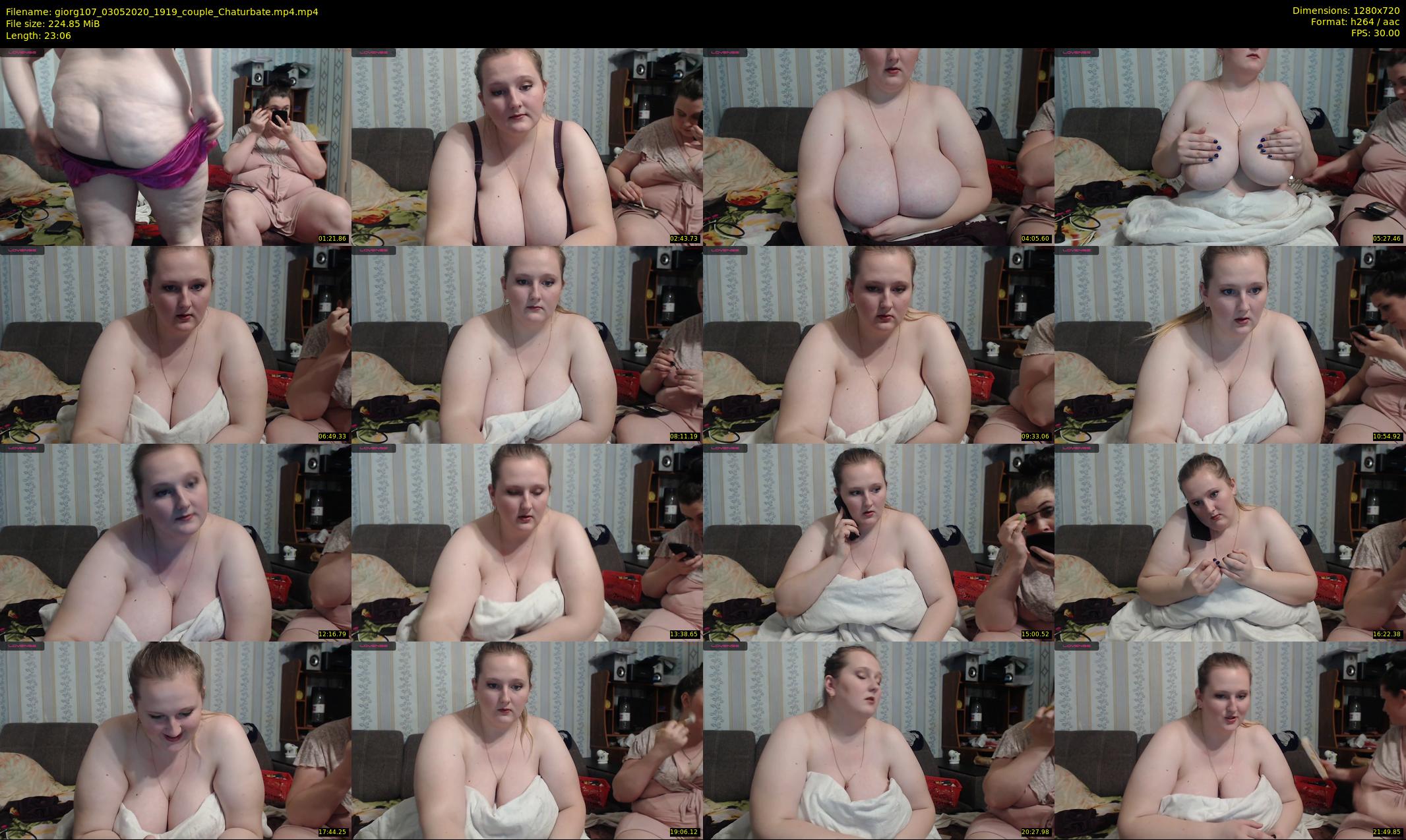 giorg107 — 24 minute Chaturbate couple cam show recording, 720p, May 3, 2020