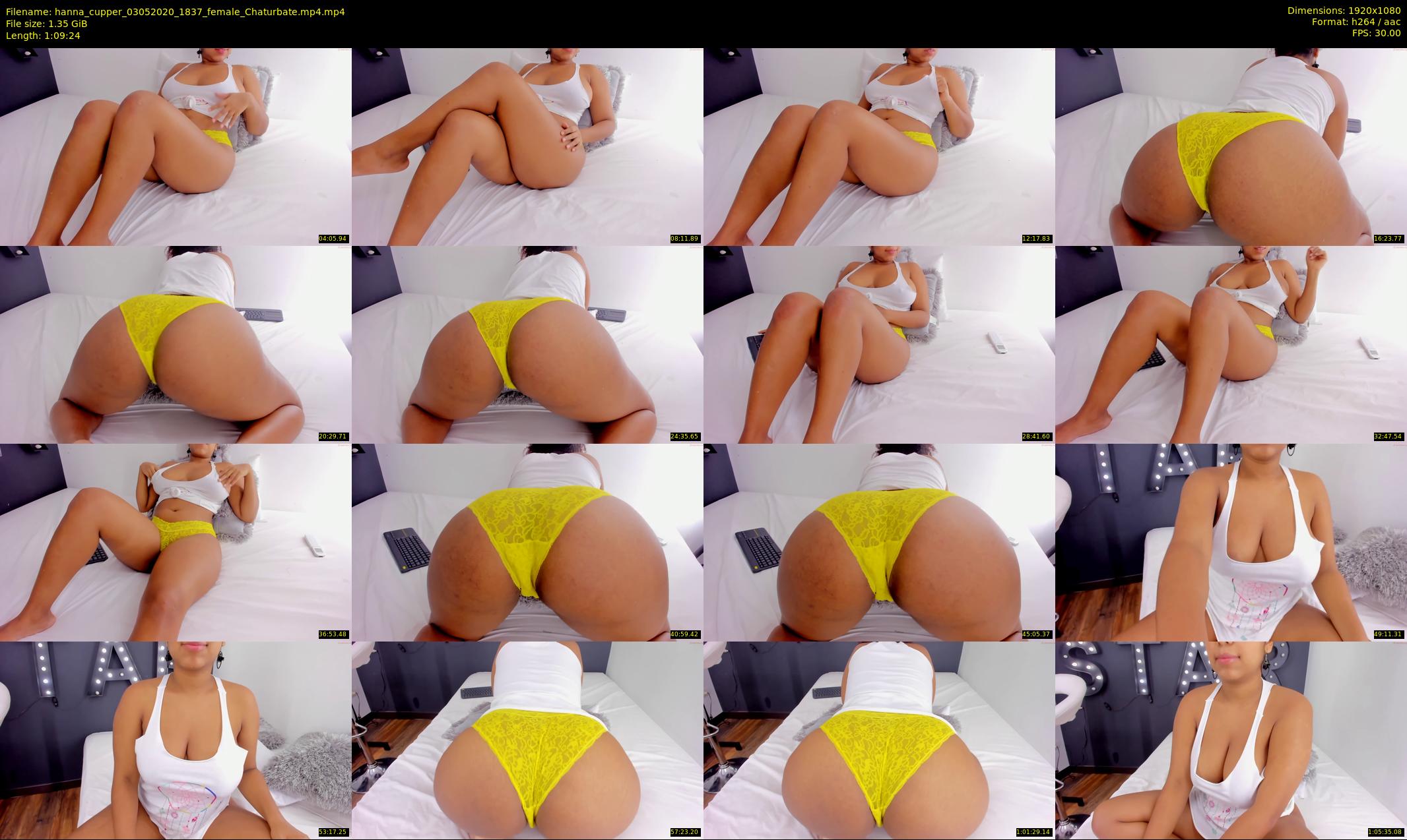 hanna_cupper — 70 minute Chaturbate female cam show recording, 1080p, May 3, 2020