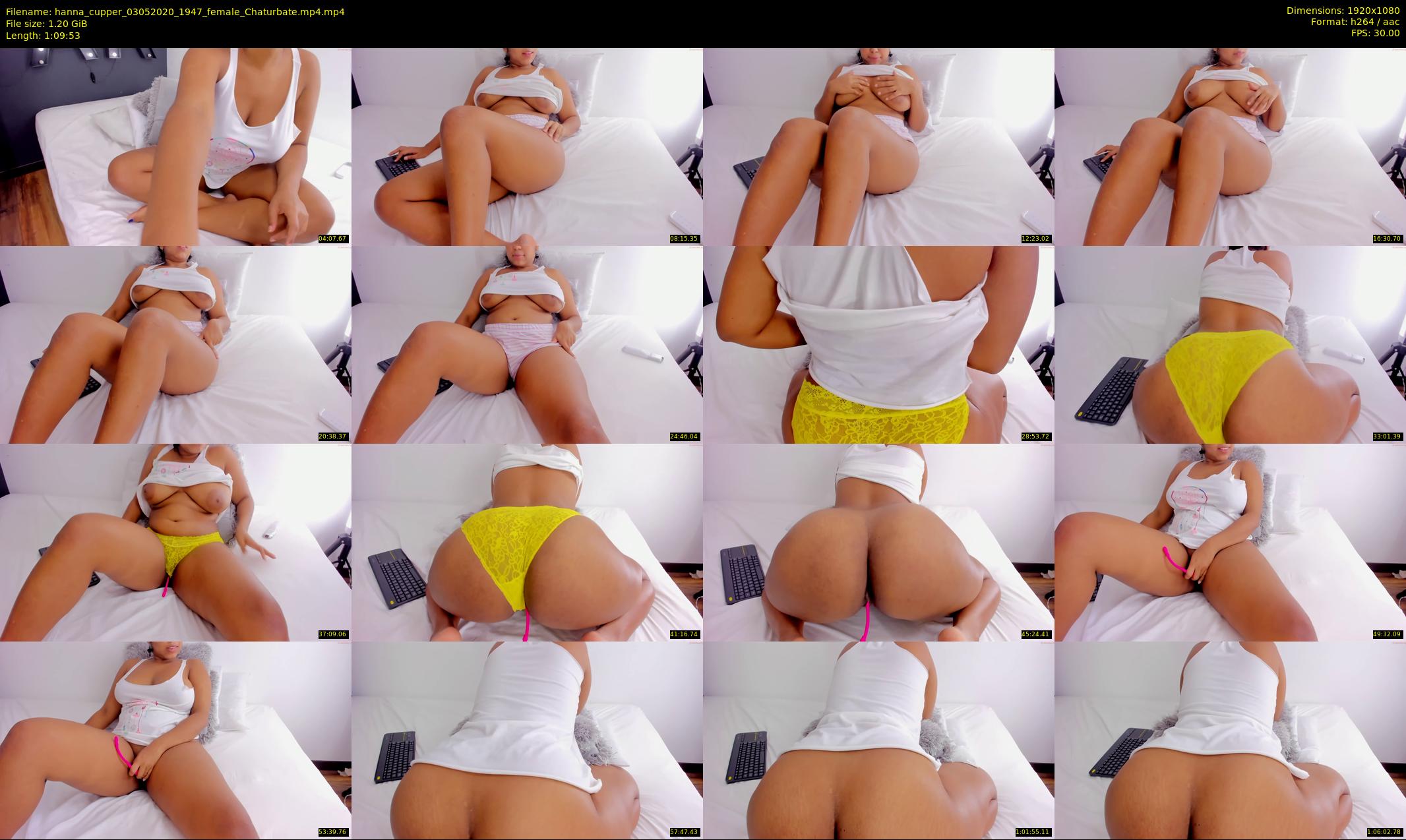 hanna_cupper — 70 minute Chaturbate female cam show recording, 1080p, May 3, 2020