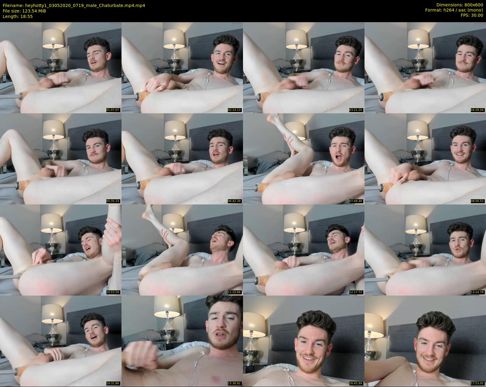 heyhotty1 — 19 minute Chaturbate male cam show recording, 480p, May 3, 2020