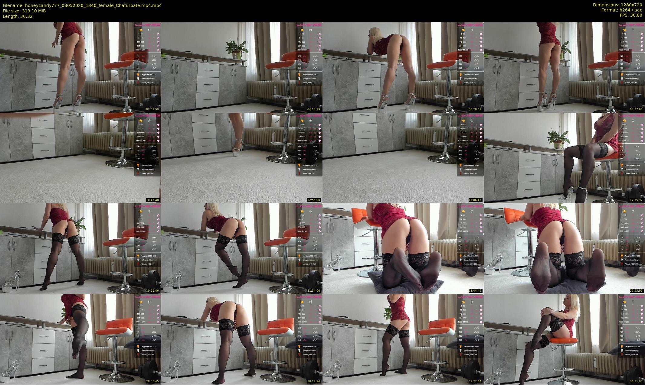honeycandy777 — 37 minute Chaturbate couple cam show recording, 720p, May 3, 2020