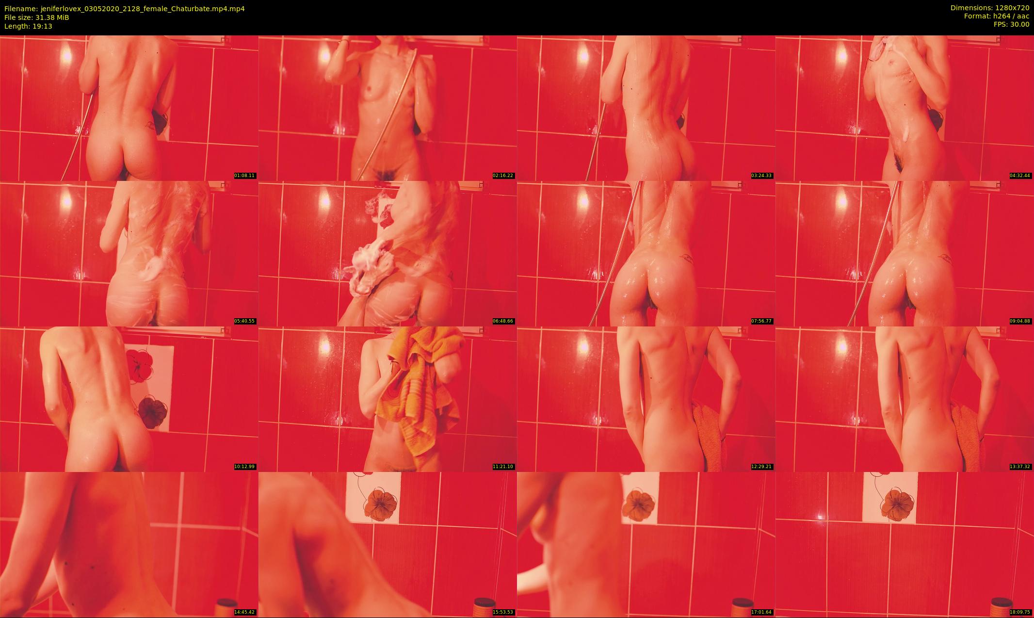 jeniferlovex — 20 minute Chaturbate female cam show recording, 720p, May 3, 2020