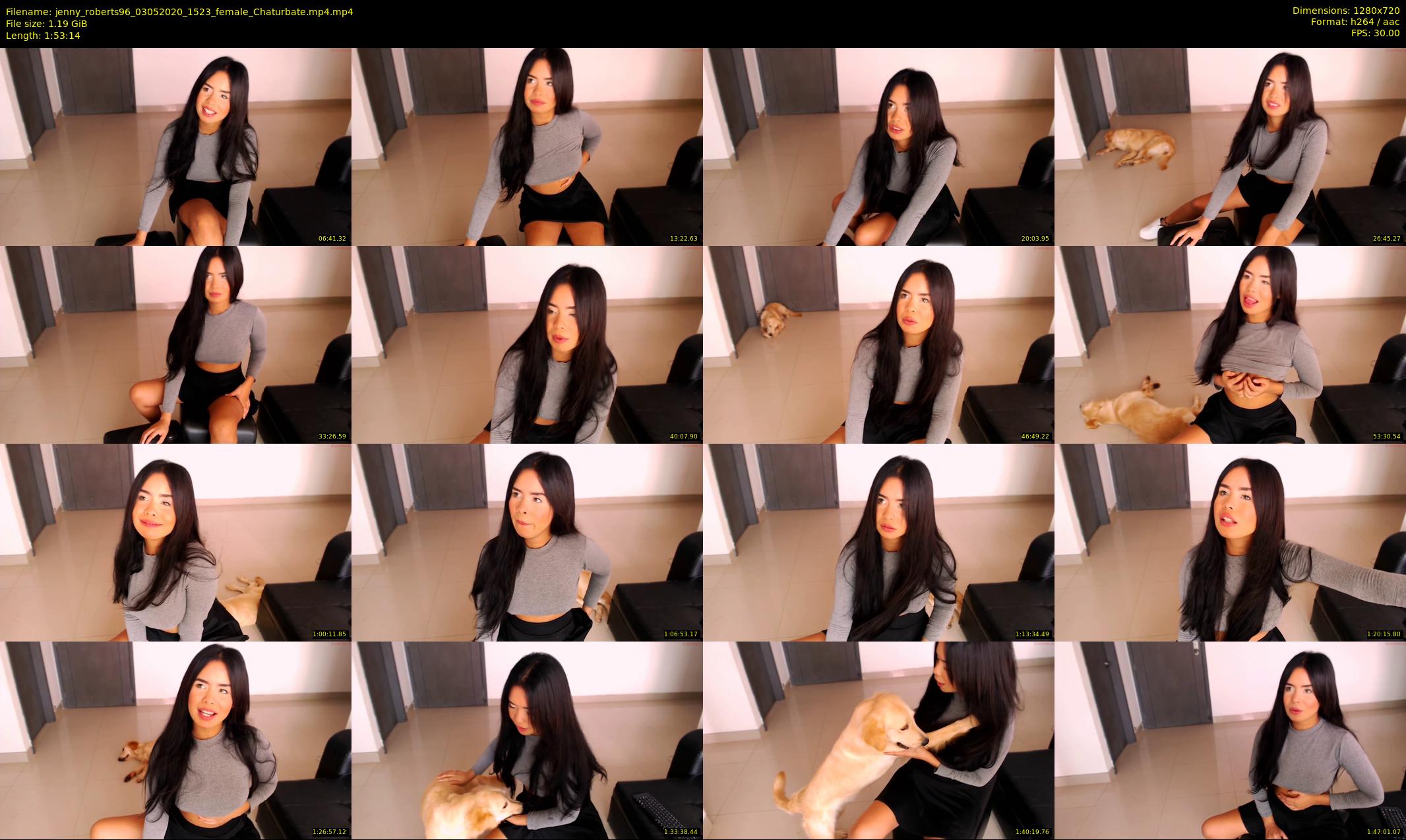 jenny_roberts96 — 114 minute Chaturbate female cam show recording, 720p, May 3, 2020