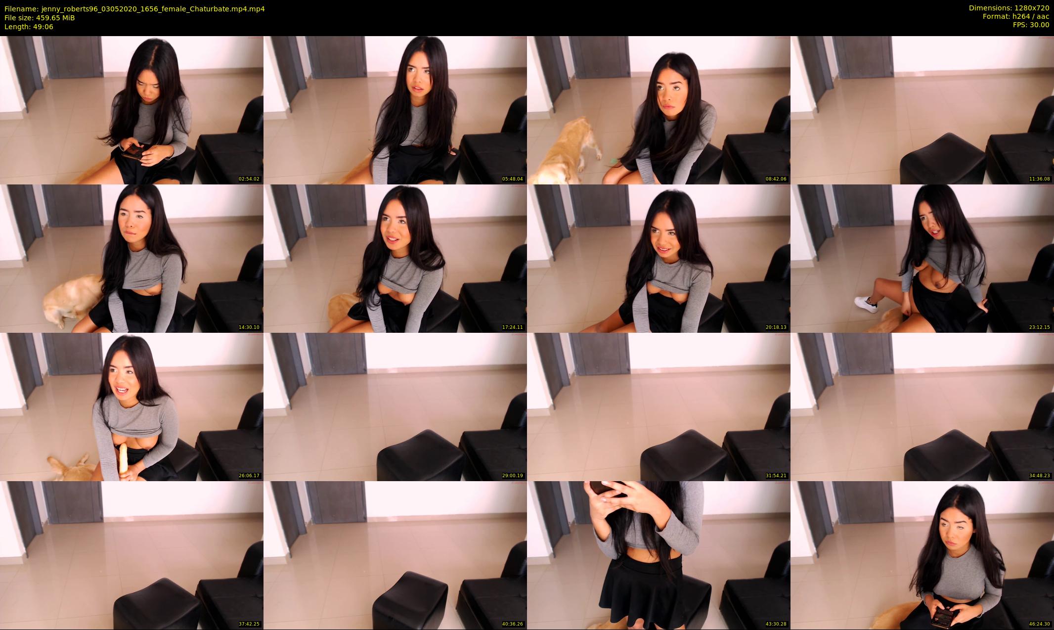 jenny_roberts96 — 50 minute Chaturbate female cam show recording, 720p, May 3, 2020