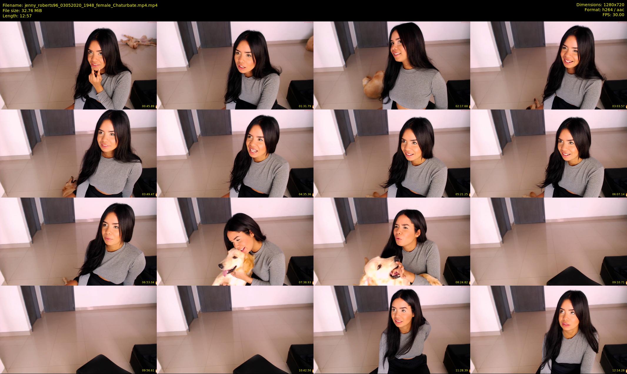 jenny_roberts96 — 13 minute Chaturbate female cam show recording, 720p, May 3, 2020