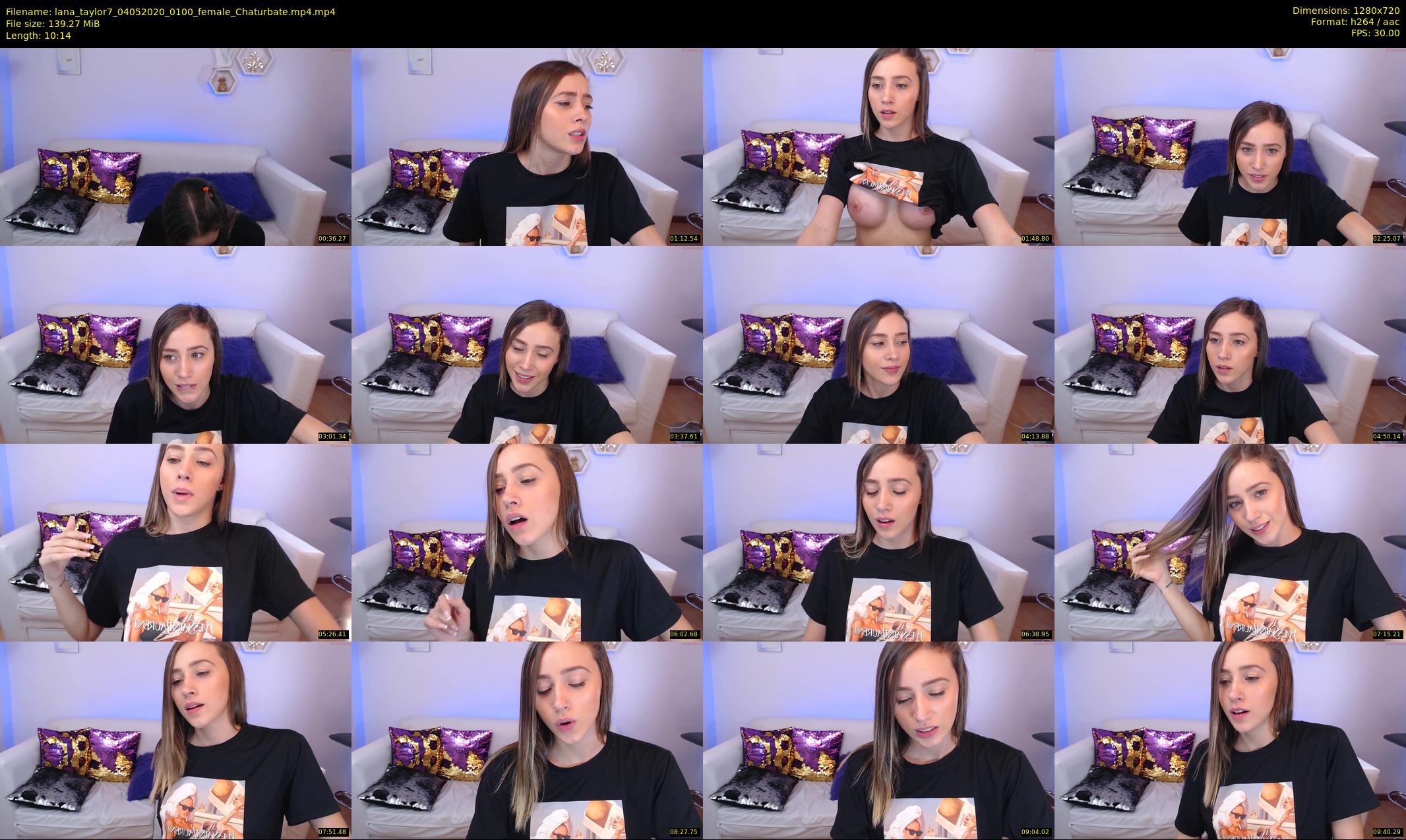 lana_taylor7 — 11 minute Chaturbate female cam show recording, 720p, May 4, 2020