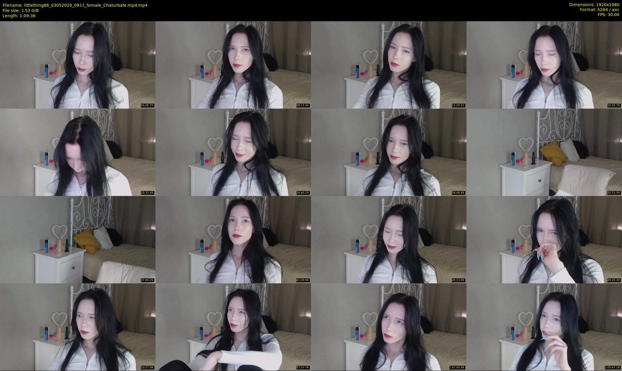 littlething88 — 70 minute Chaturbate female cam show recording, 1080p, May 3, 2020
