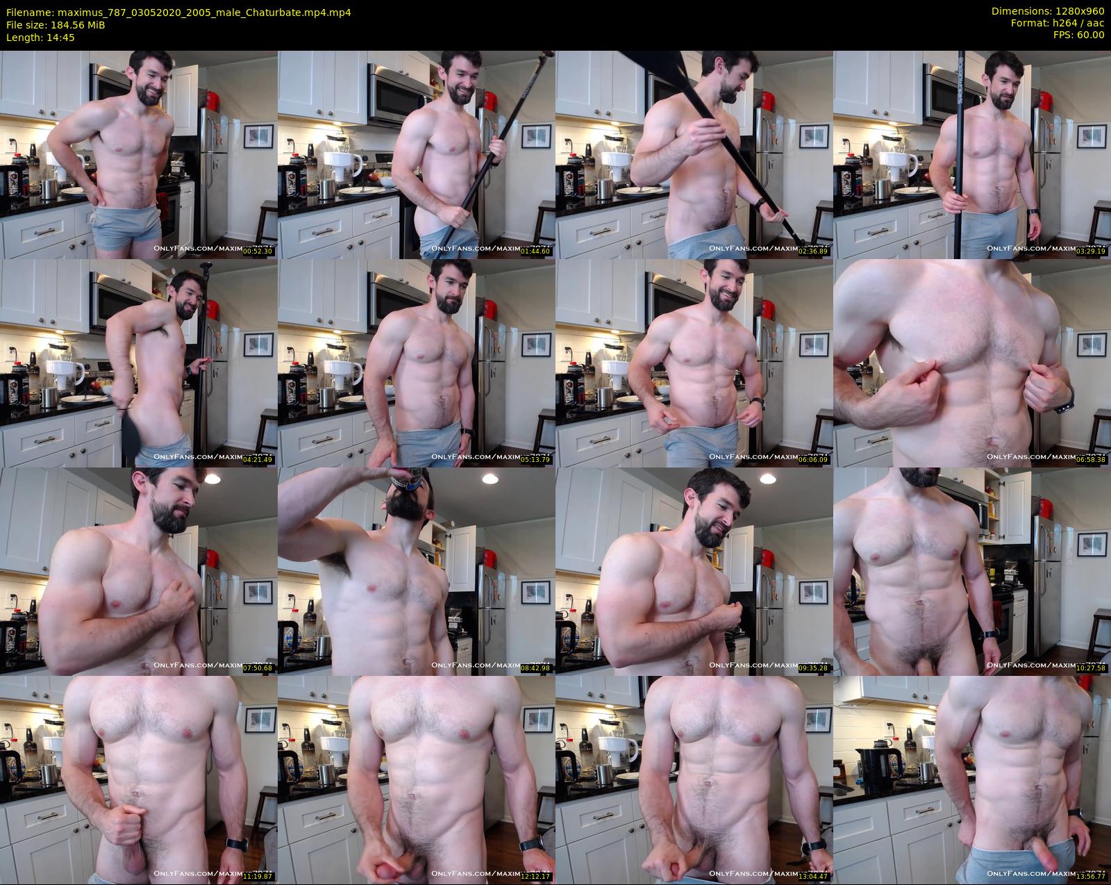 maximus_787 — 15 minute Chaturbate male cam show recording, 720p, May 3, 2020