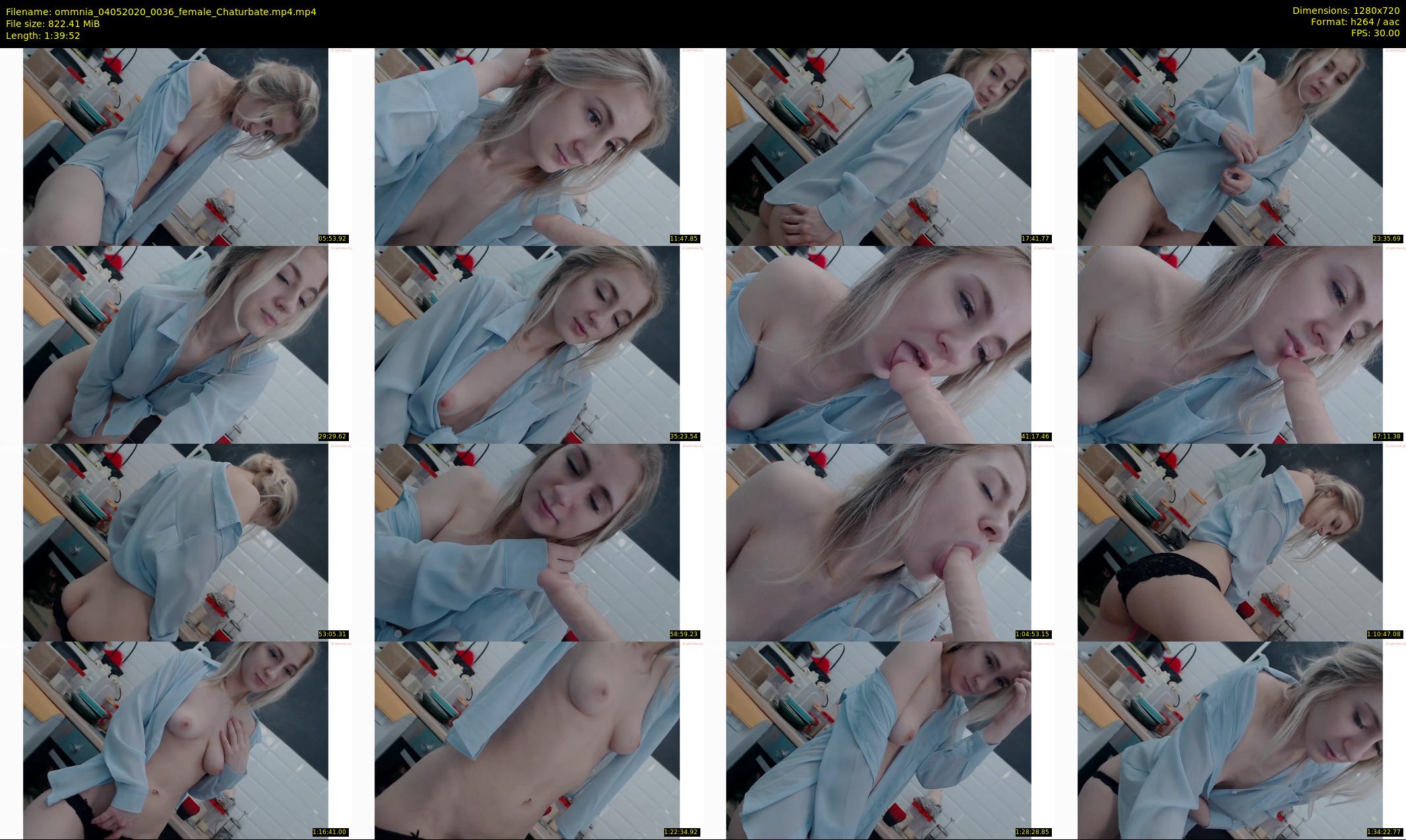 ommnia — 100 minute Chaturbate female cam show recording, 720p, May 4, 2020