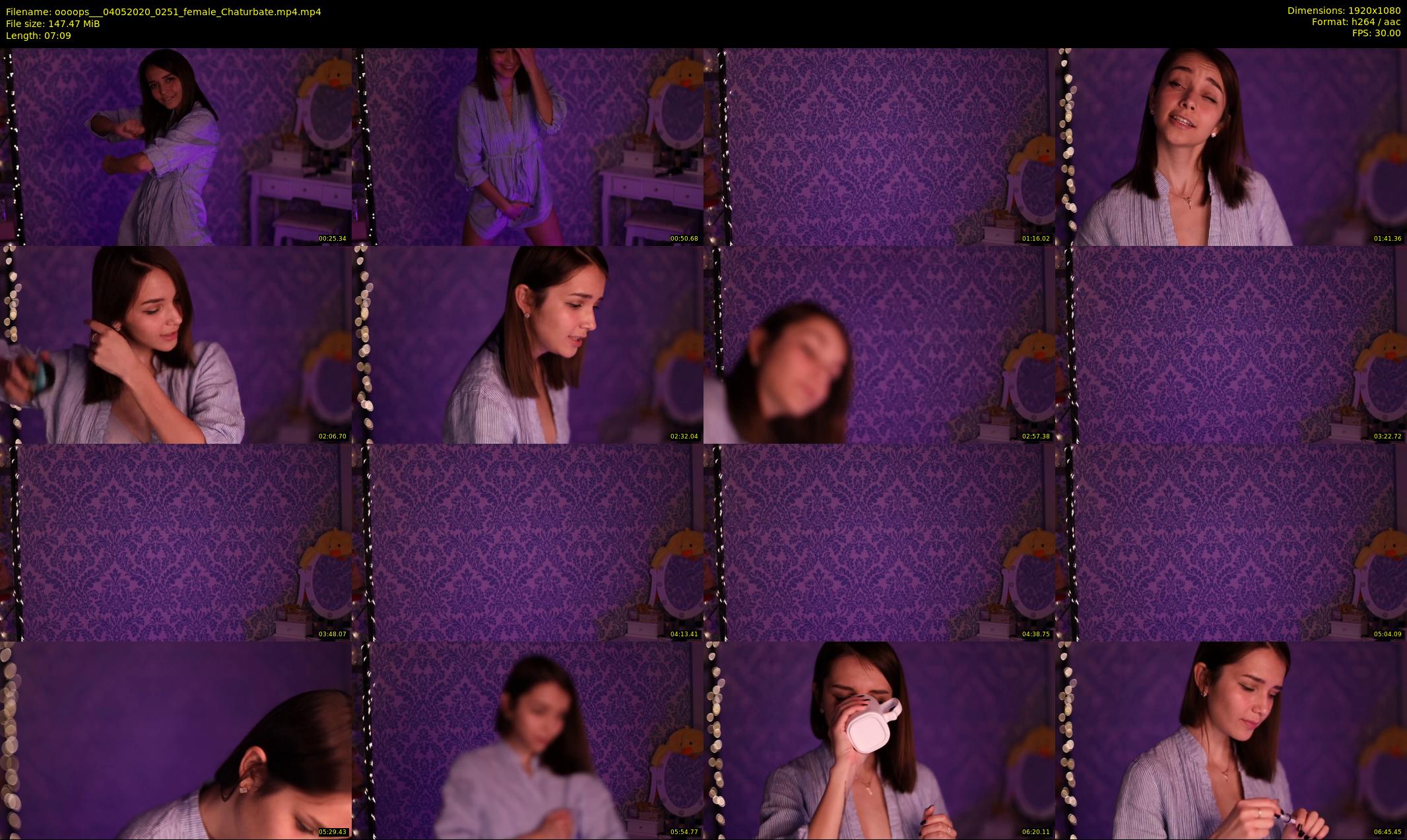 oooops__ — 8 minute Chaturbate female cam show recording, 1080p, May 4, 2020