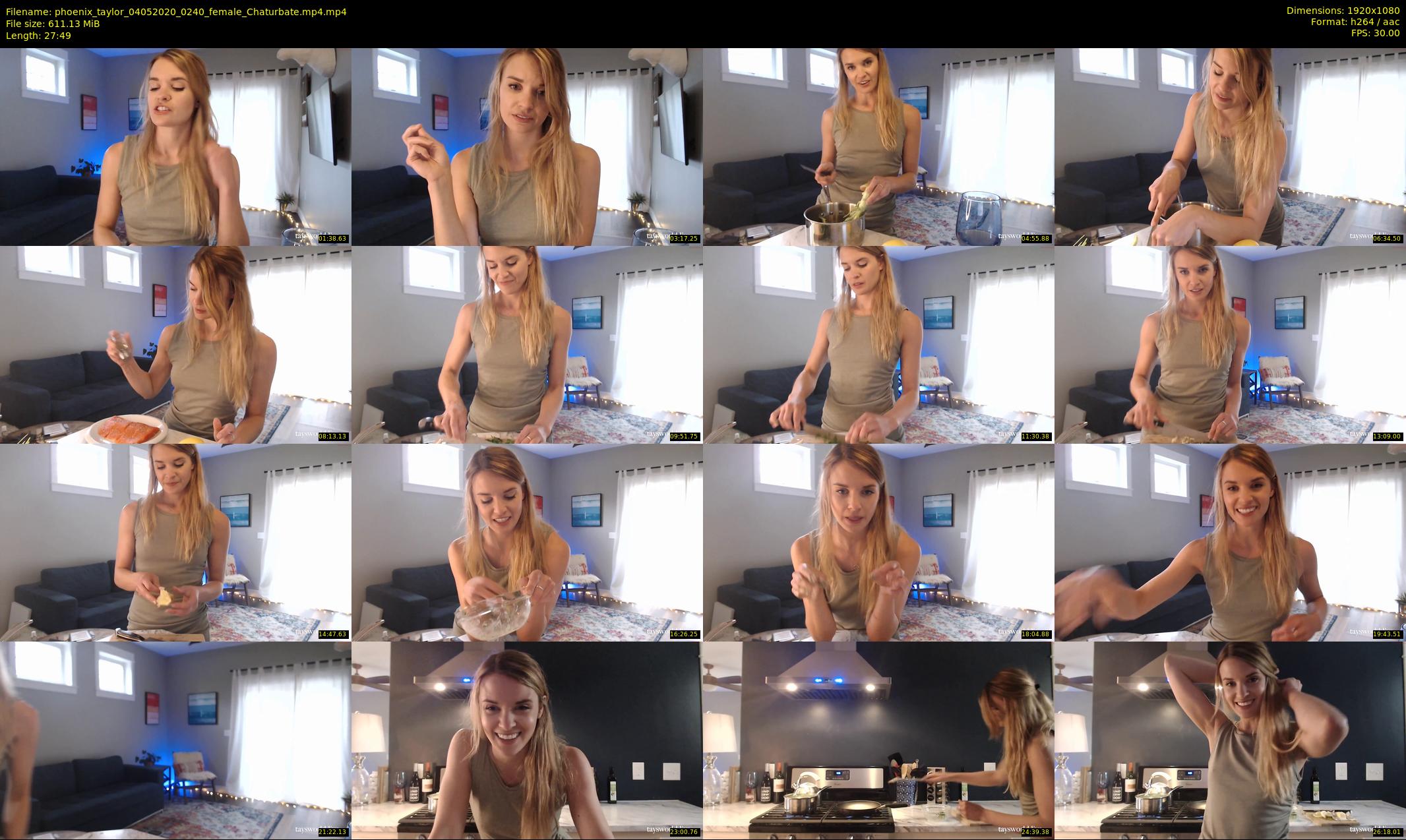 phoenix_taylor — 28 minute Chaturbate female cam show recording, 1080p, May 4, 2020