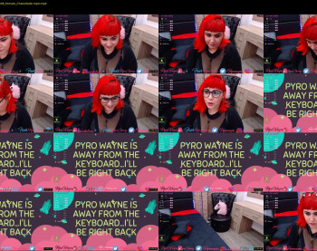 pyrowayne — 37 minute Chaturbate female cam show recording, 720p, May 3, 2020