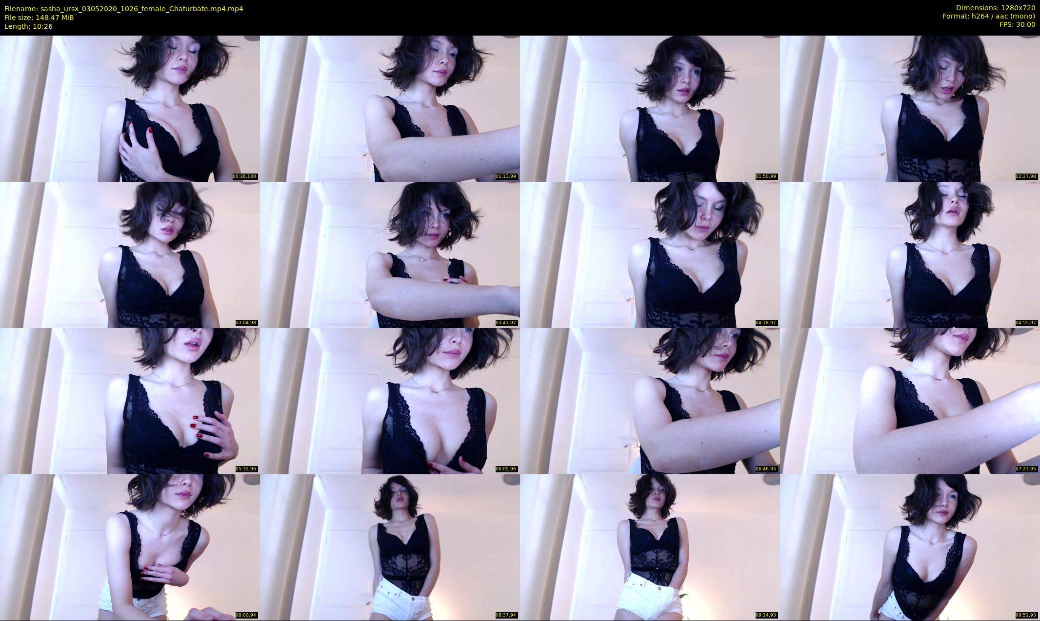 sasha_ursx — 11 minute Chaturbate female cam show recording, 720p, May 3, 2020