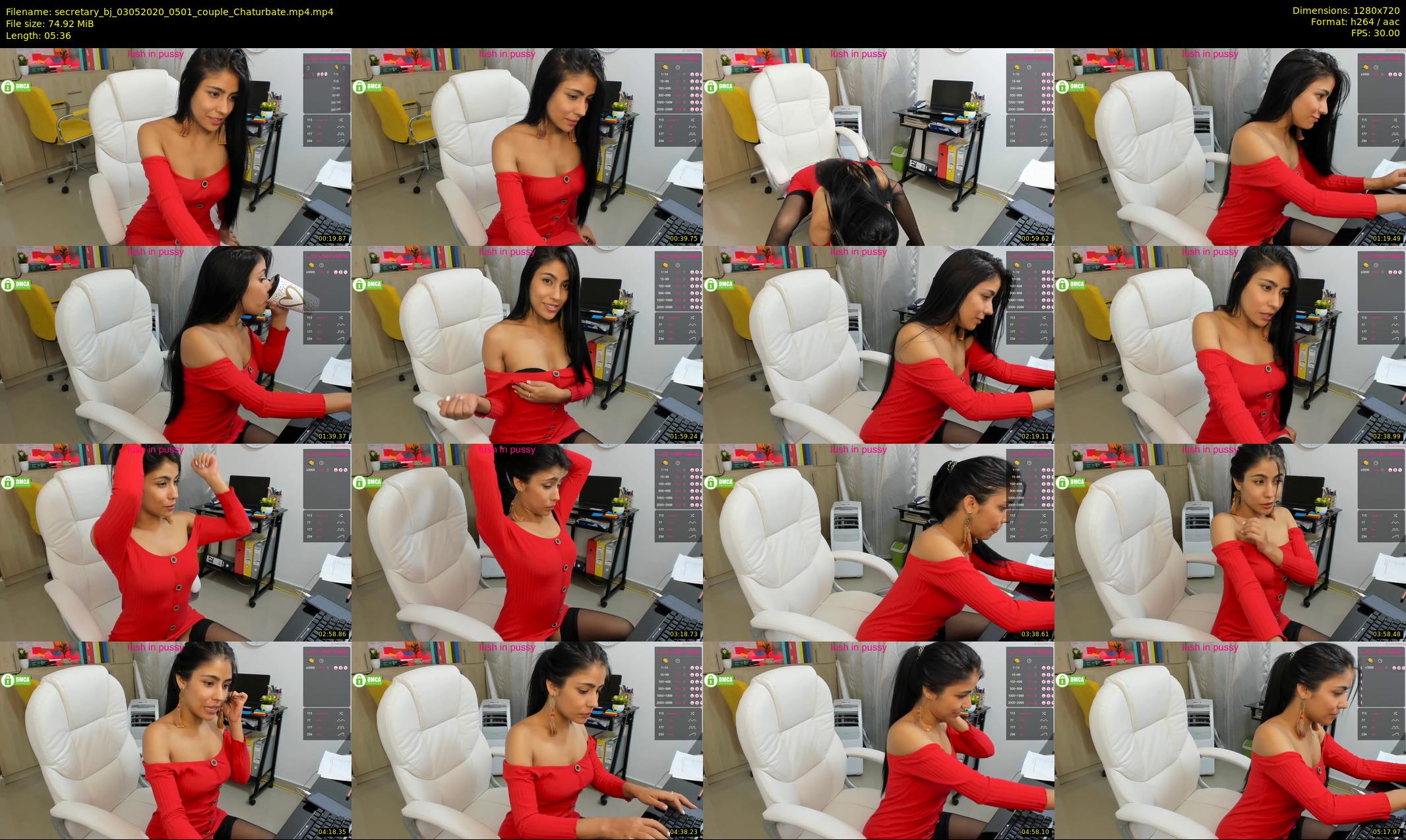 secretary_bj — 6 minute Chaturbate couple cam show recording, 720p, May 3, 2020