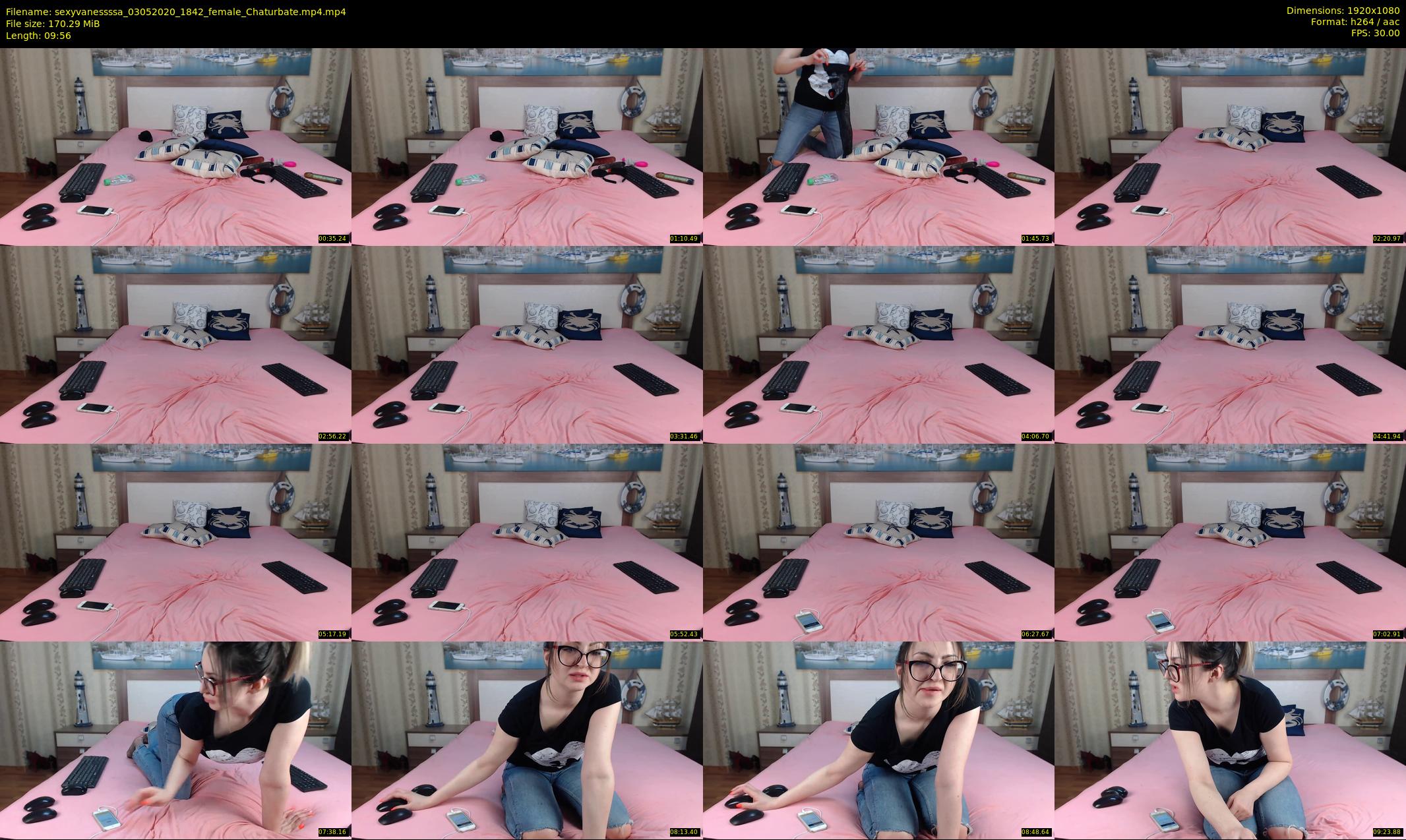 sexyvanessssa — 10 minute Chaturbate couple cam show recording, 1080p, May 3, 2020