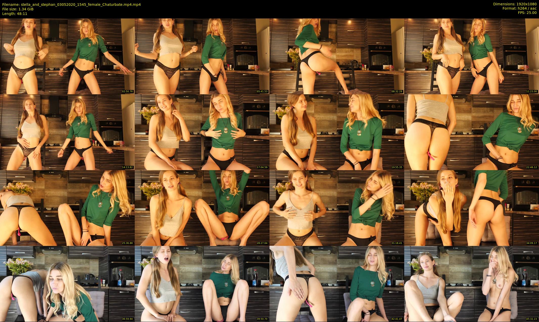 stella_and_stephan — 49 minute Chaturbate couple cam show recording, 1080p, May 3, 2020