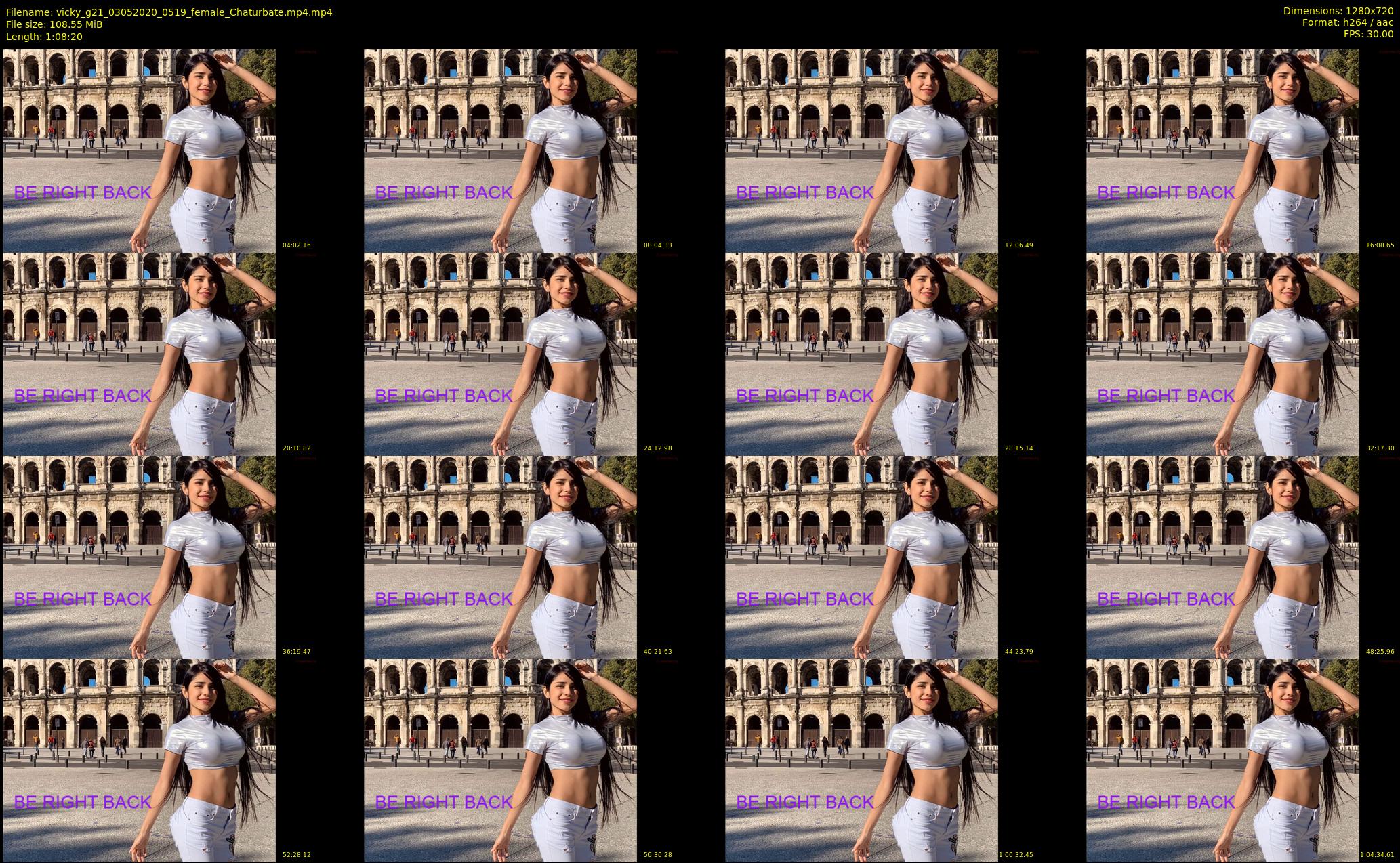 vicky_g21 — 69 minute Chaturbate female cam show recording, 720p, May 3, 2020