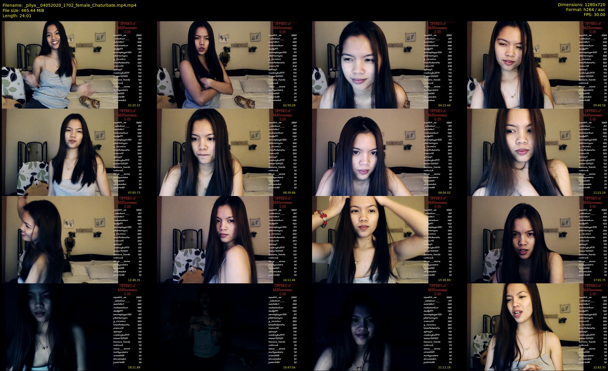 _pilya_ — 25 minute Chaturbate female cam show recording, 720p, May 4, 2020