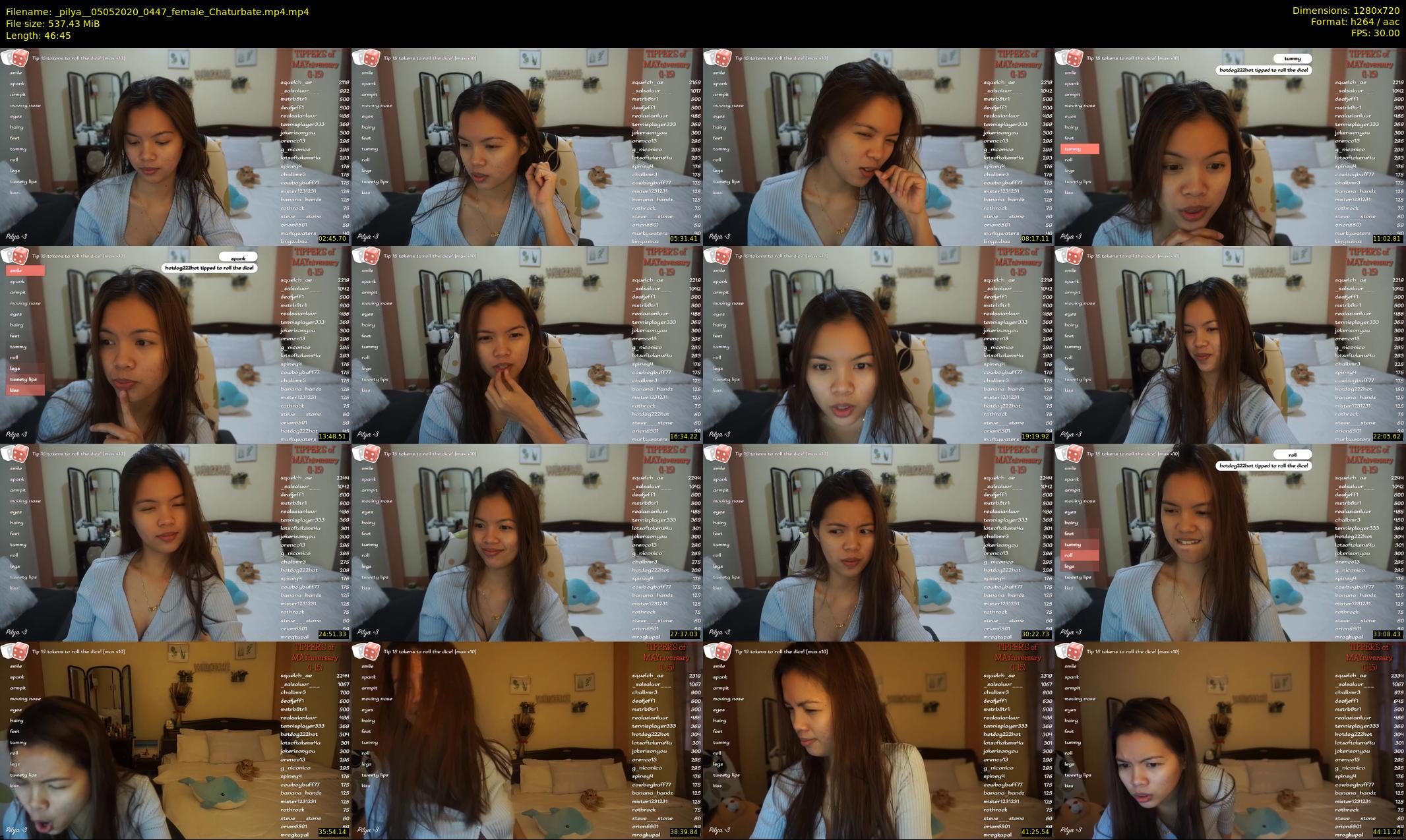 _pilya_ — 47 minute Chaturbate female cam show recording, 720p, May 5, 2020
