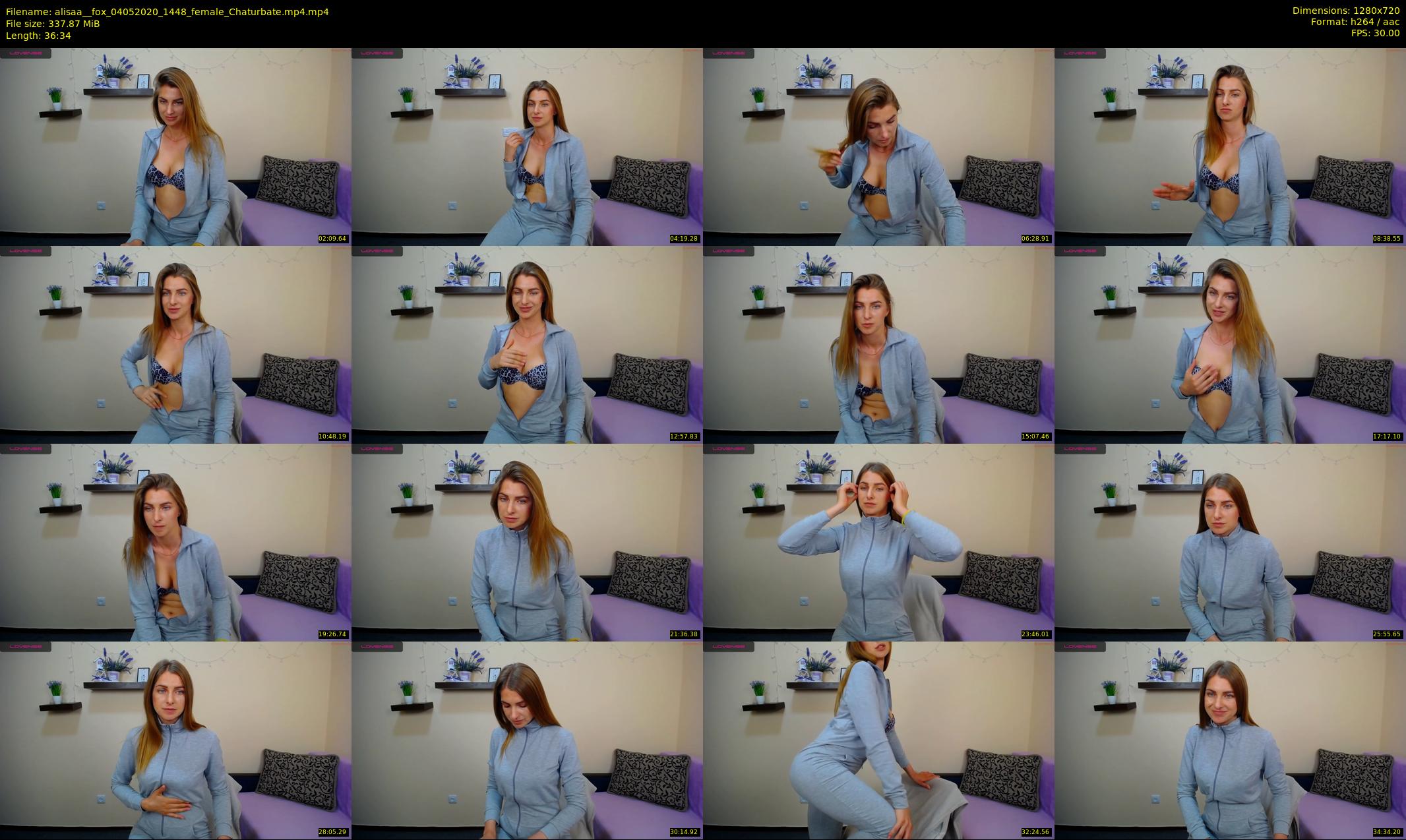 alisaa__fox — 37 minute Chaturbate female cam show recording, 720p, May 4, 2020