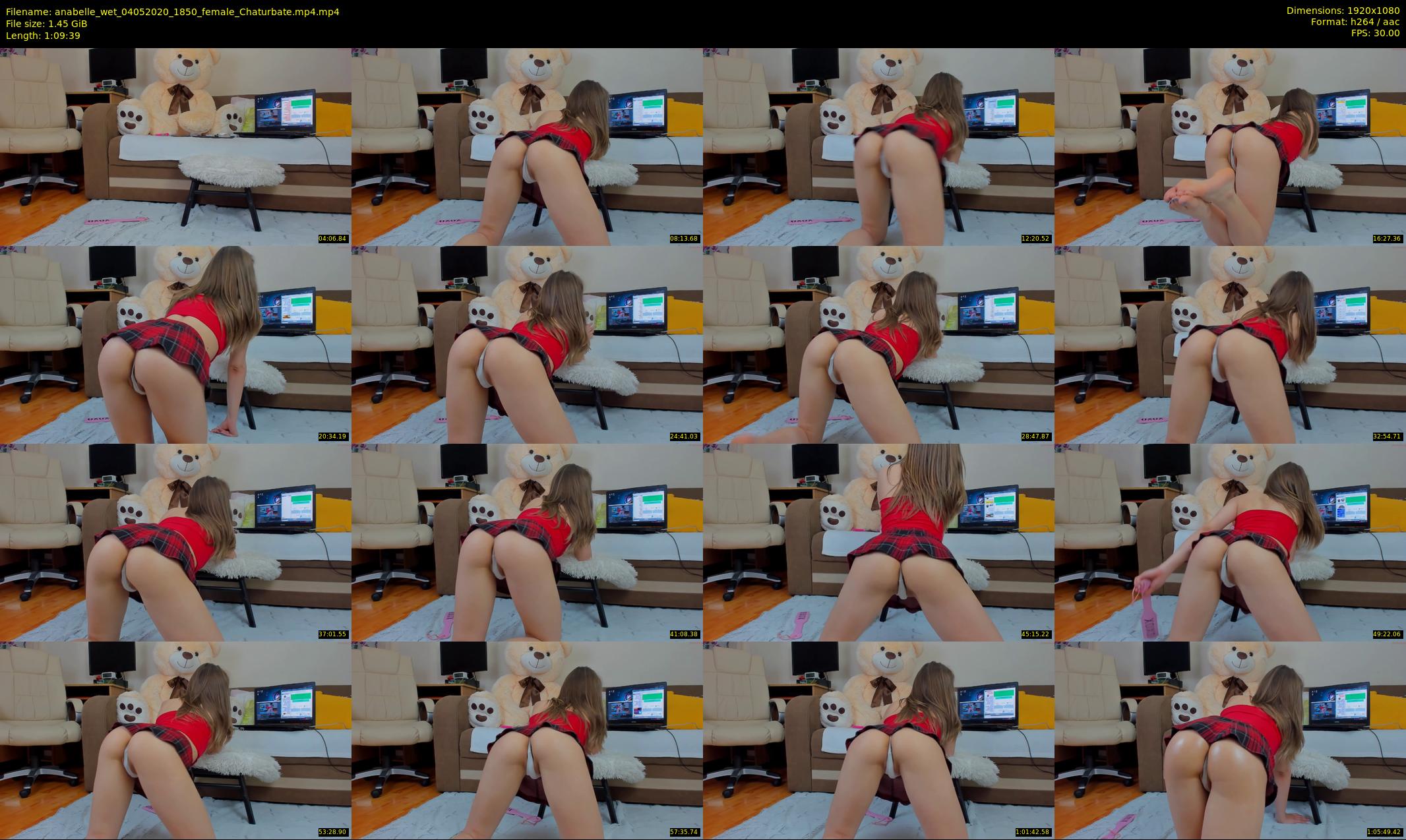 anabelle_wet — 70 minute Chaturbate female cam show recording, 1080p, May 4, 2020