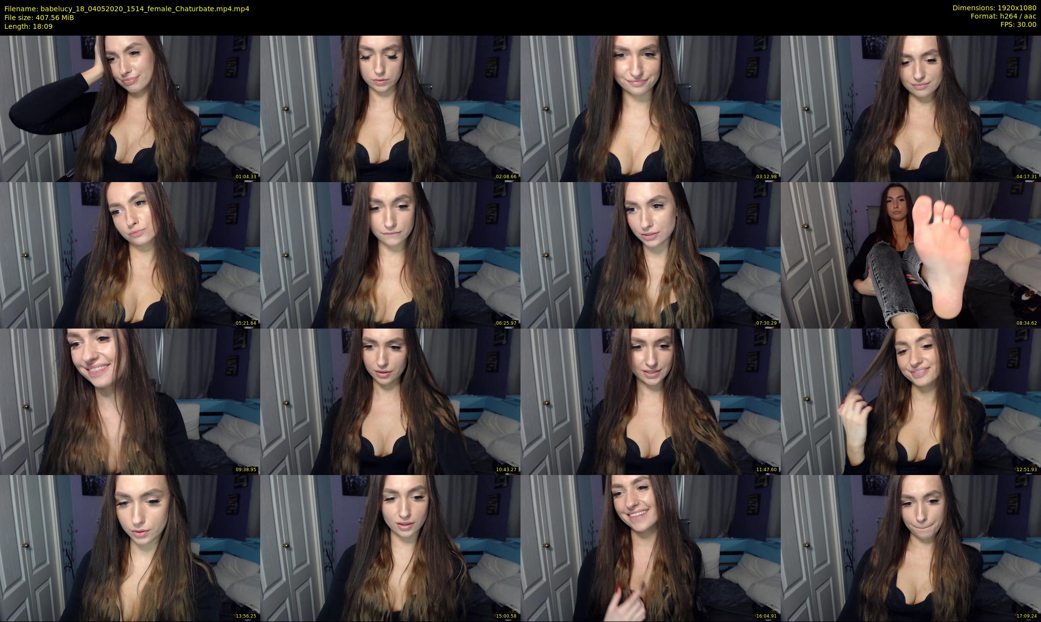 babelucy_18 — 19 minute Chaturbate female cam show recording, 1080p, May 4, 2020