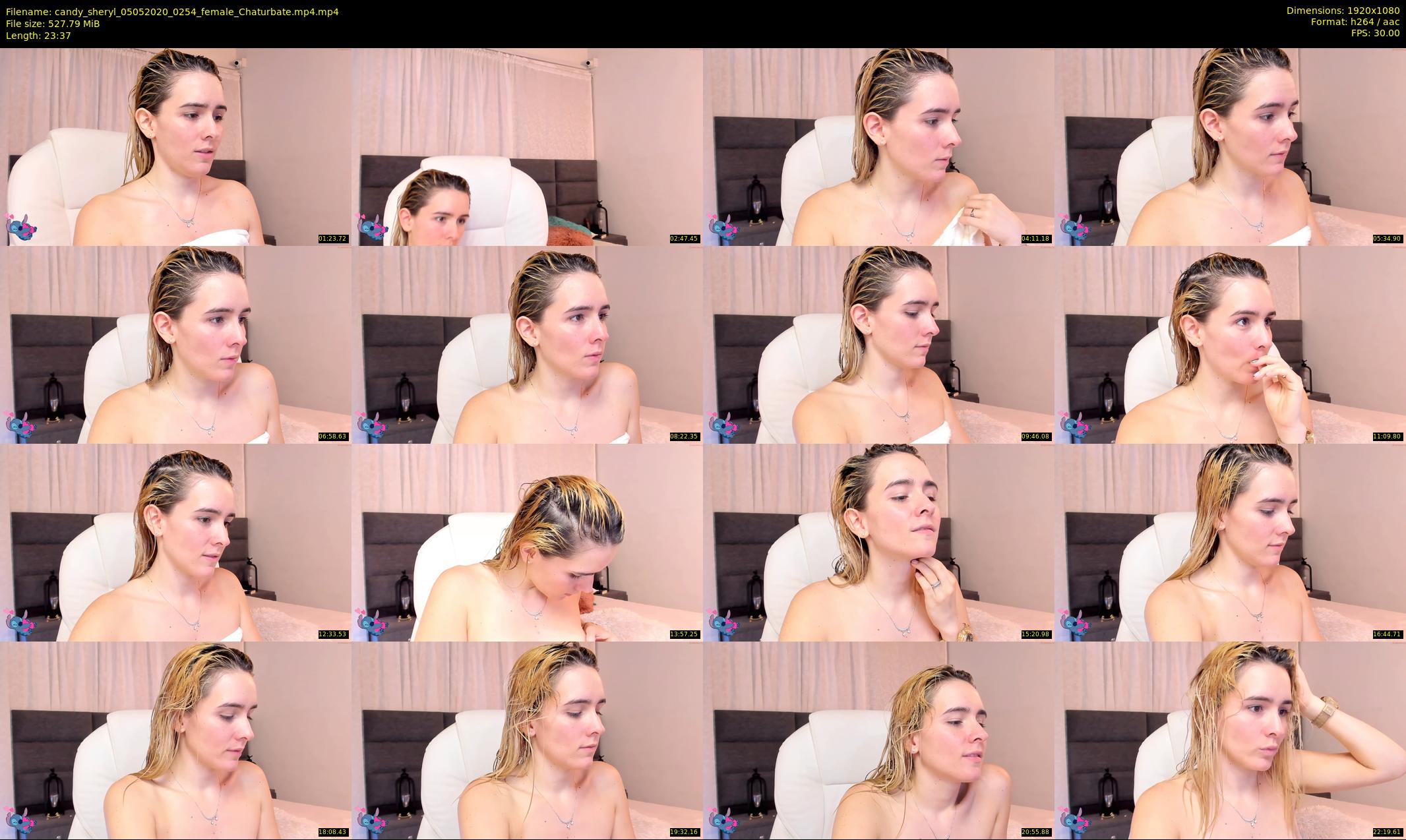 candy_sheryl — 24 minute Chaturbate female cam show recording, 1080p, May 5, 2020