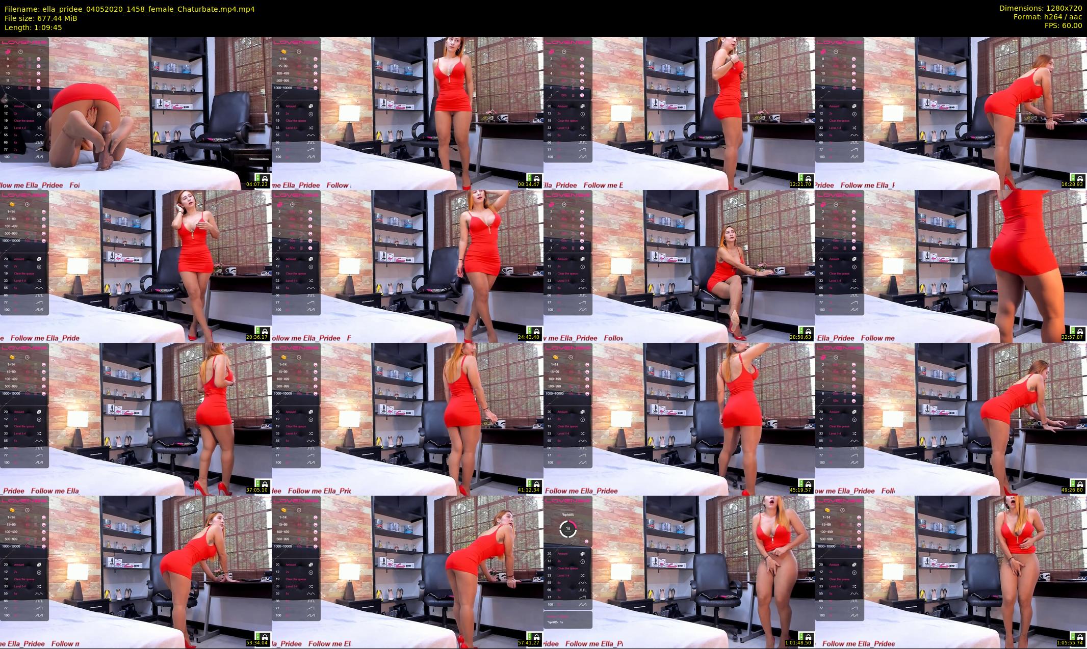 ella_pridee — 70 minute Chaturbate female cam show recording, 720p, May 4, 2020