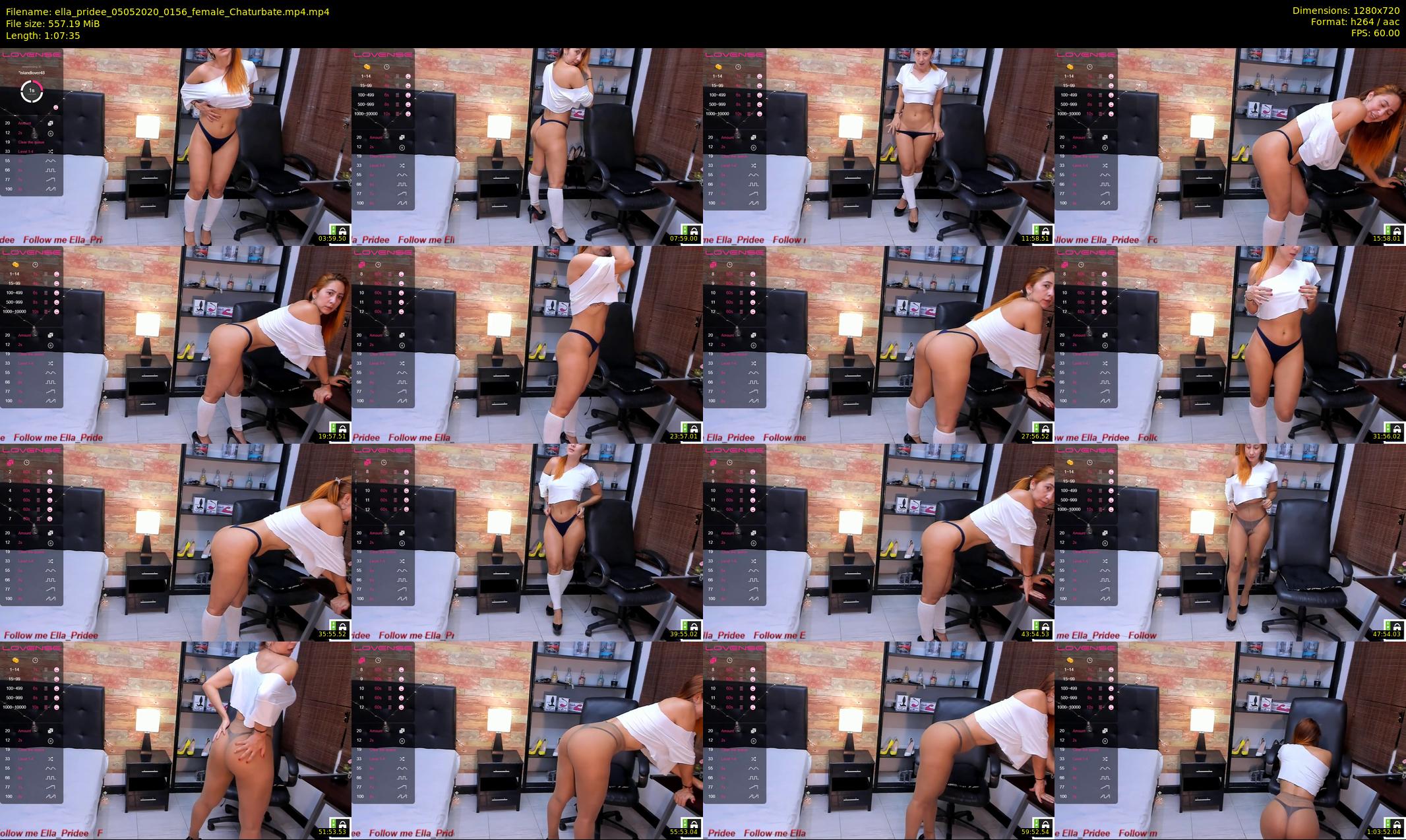 ella_pridee — 68 minute Chaturbate female cam show recording, 720p, May 5, 2020