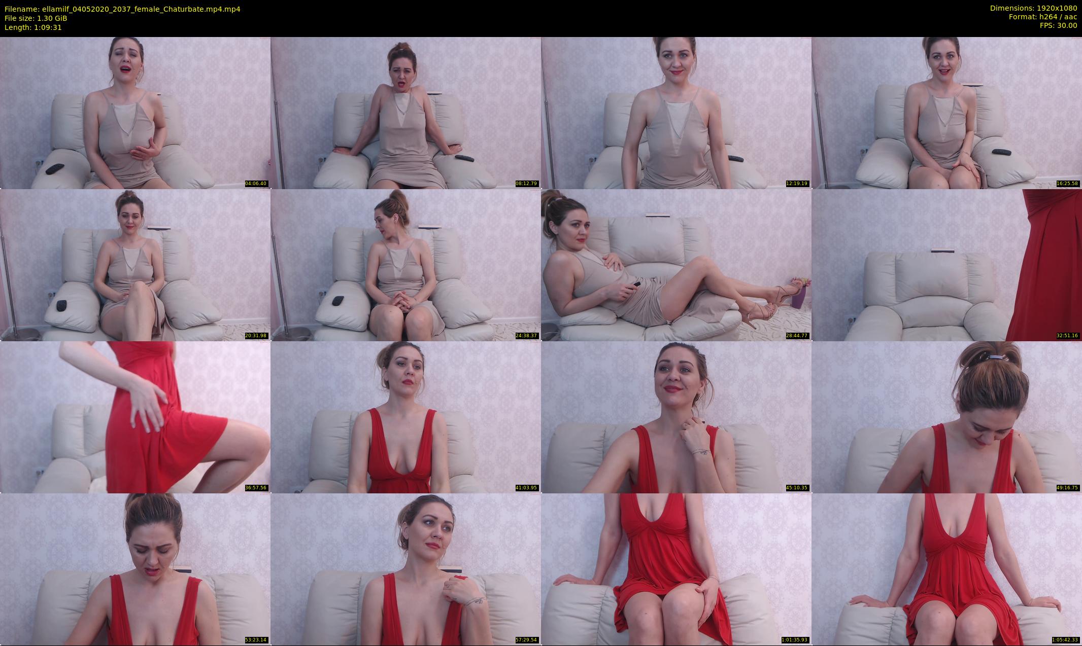 ellamilf — 70 minute Chaturbate female cam show recording, 1080p, May 4, 2020